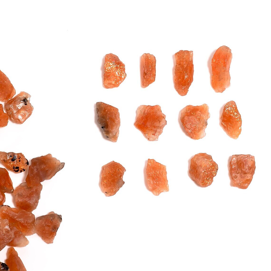 AAA Raw Sunstone Gemstone, Loose Stone for Jewelry Making - image 3