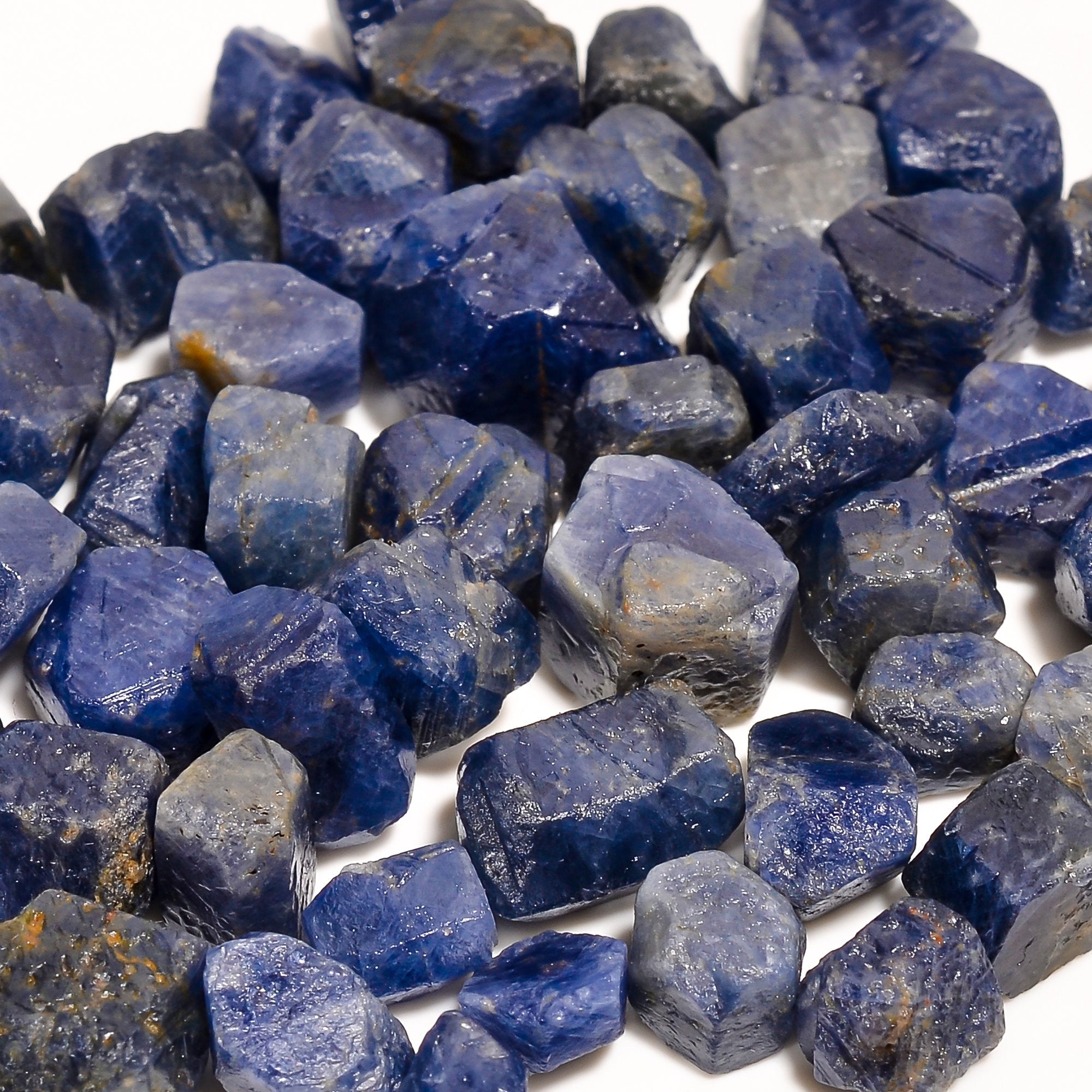 AA+ Blue Sapphire Raw Gemstone: Healing Crystal for Jewelry Making. - image 5