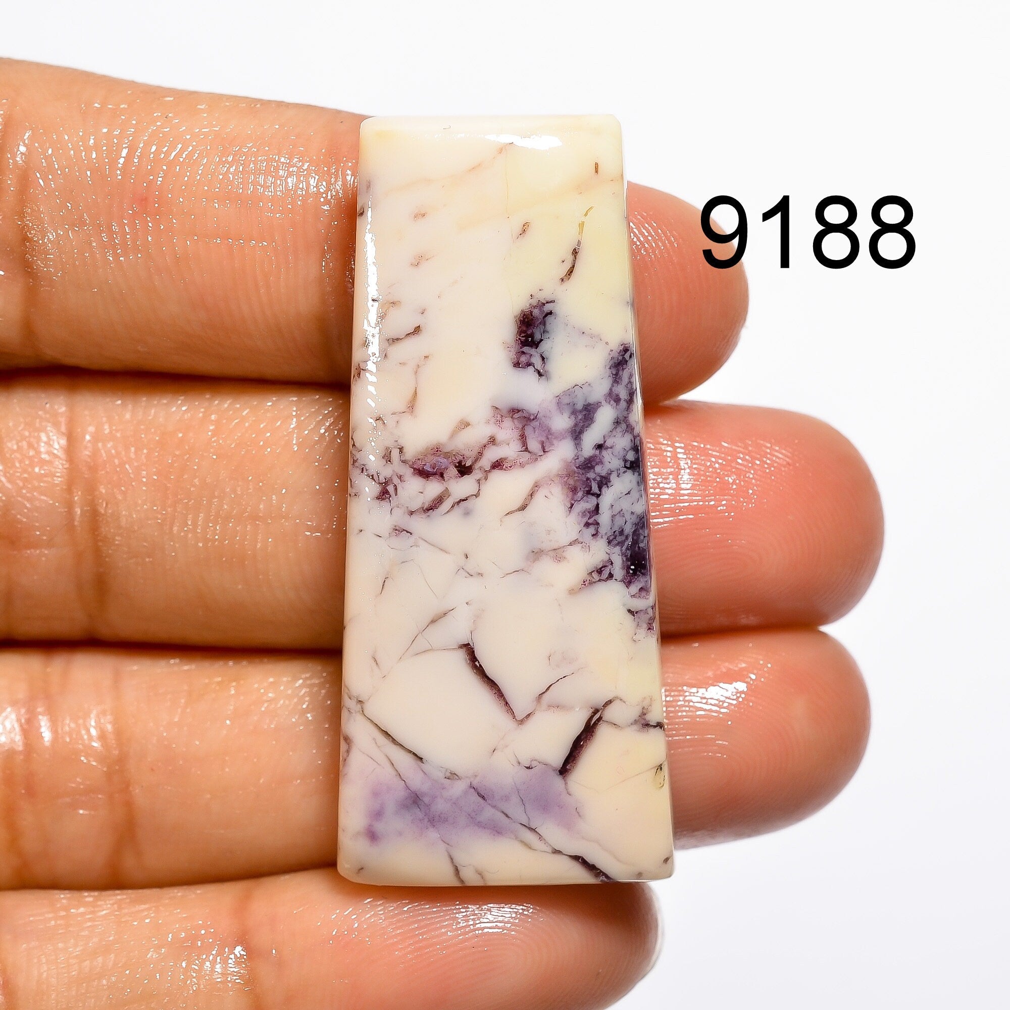 Natural Morado Opal Gemstone Loose Cabochon Purple Color Fancy Shape Cabochon Flatback Well Polished Morado Opal For Jew