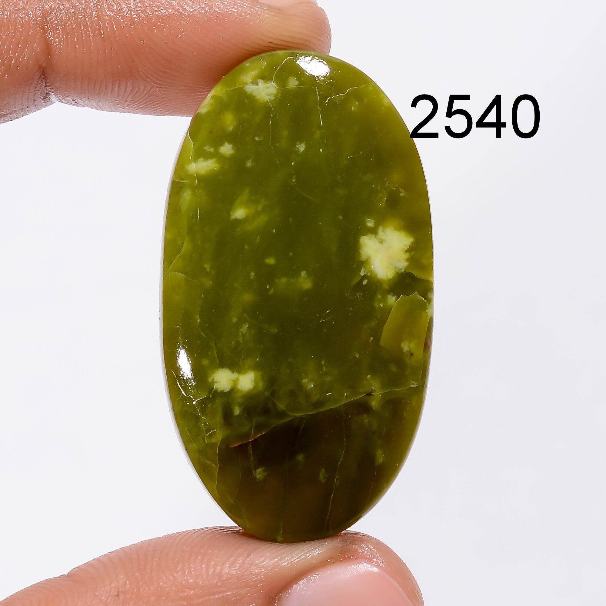 Natural Green Opal Gemstone Cabochon, Healing Opal Cabochon, Top Quality Loose Green Opal For Jewelry Making Supply.