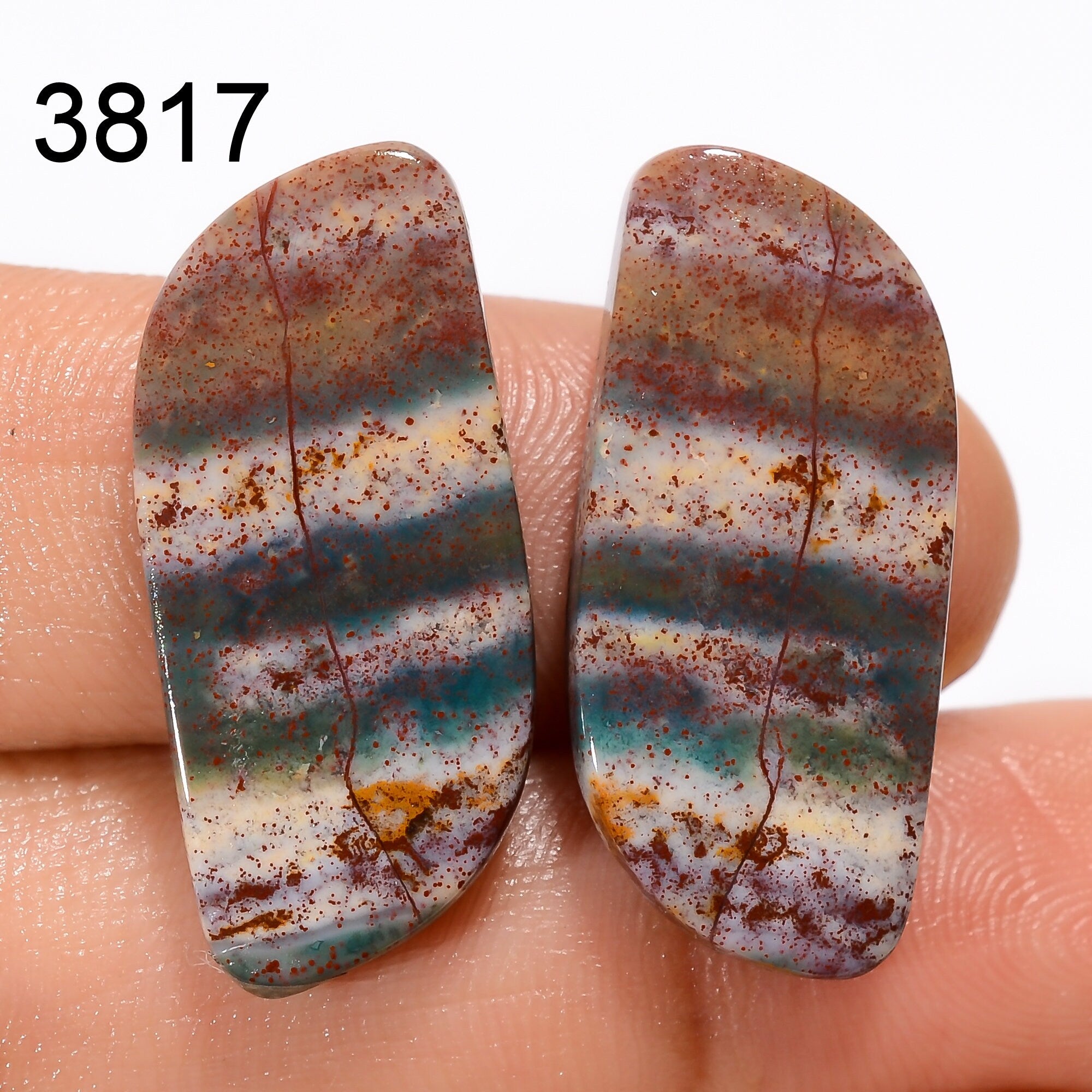 Natural Blood Stone Gemstone, Designer Blood Stone Cabochon, Loose Blood Stone Gemstone For Jewelry Making Supply, Gift 