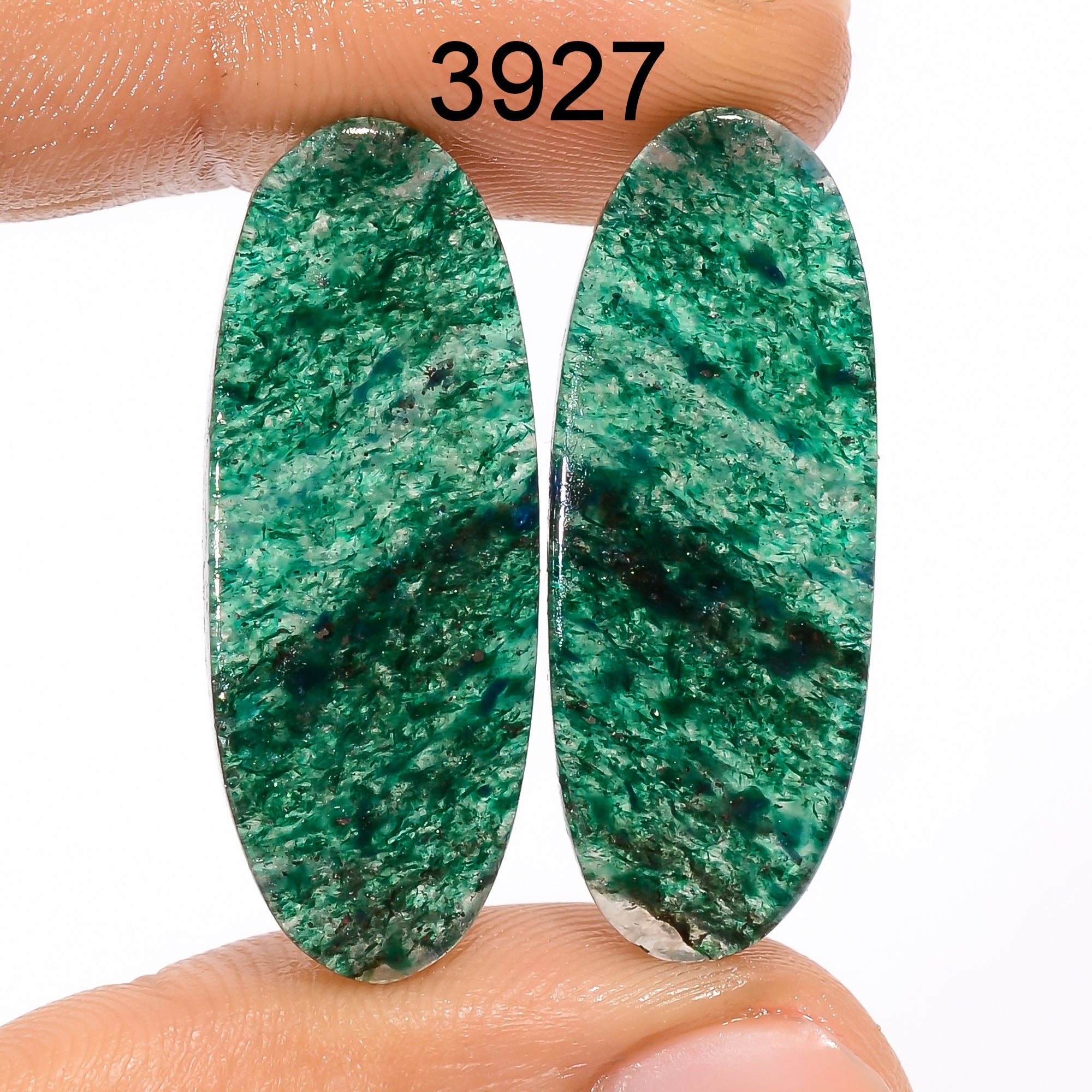 Green Aventurine Pair Mix Shape Gemstone Natural Designer Aventurine Cabochon Pair, Matched Earring Pair For Jewelry Mak