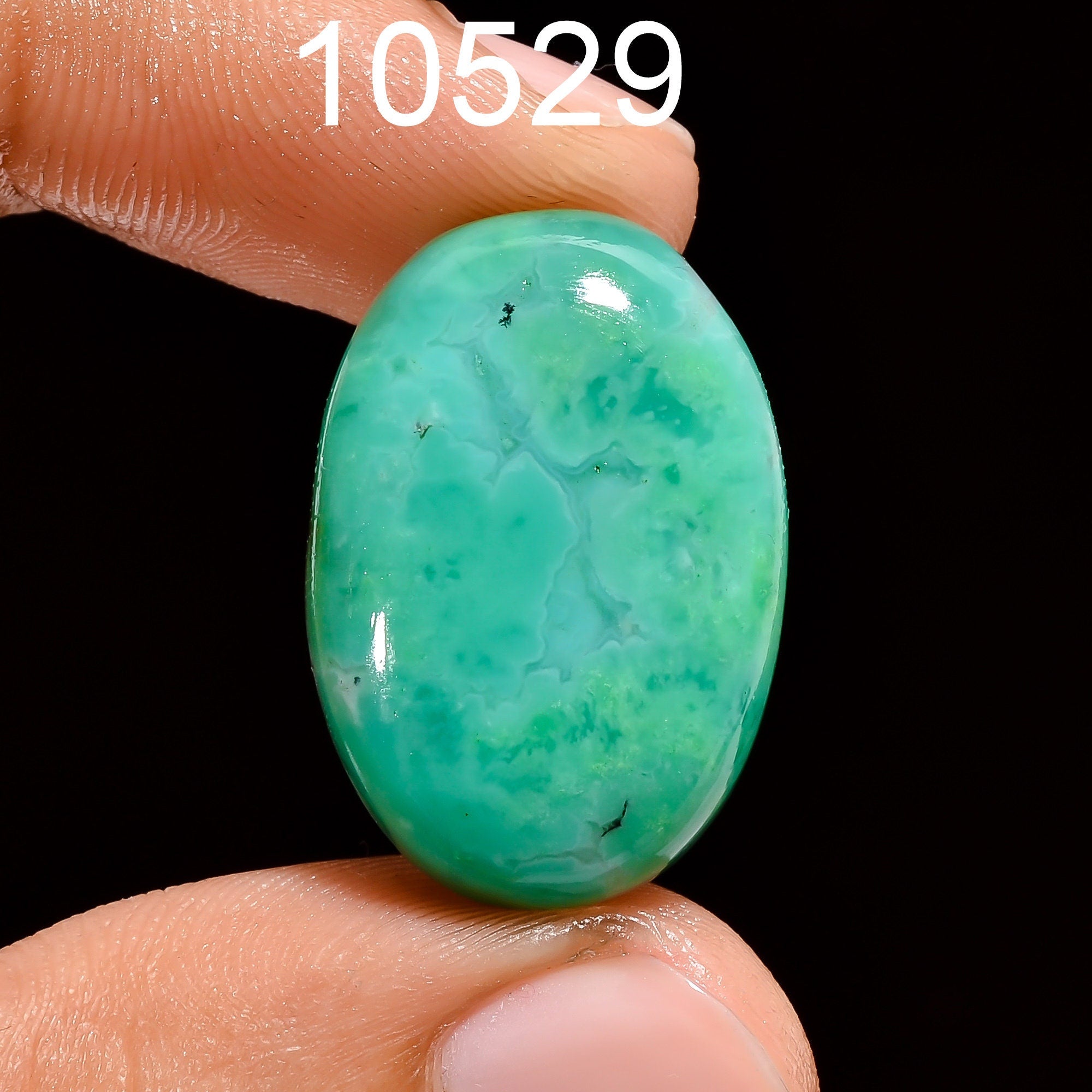 Natural Chrysoprase Gemstone Cabochons, Natural Chrysoprase Cabochons, Loose Chrysoprase For Pendent Jewelry Making Supp - image 4