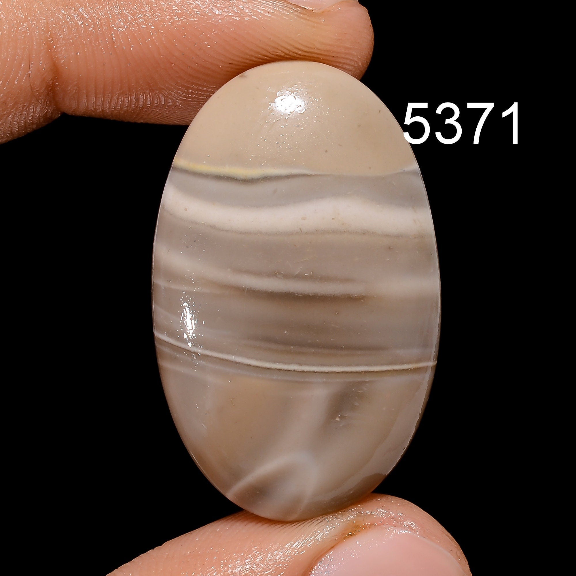 Natural Flint Stone Cabochon, Loose Gemstone for Jewelry Making