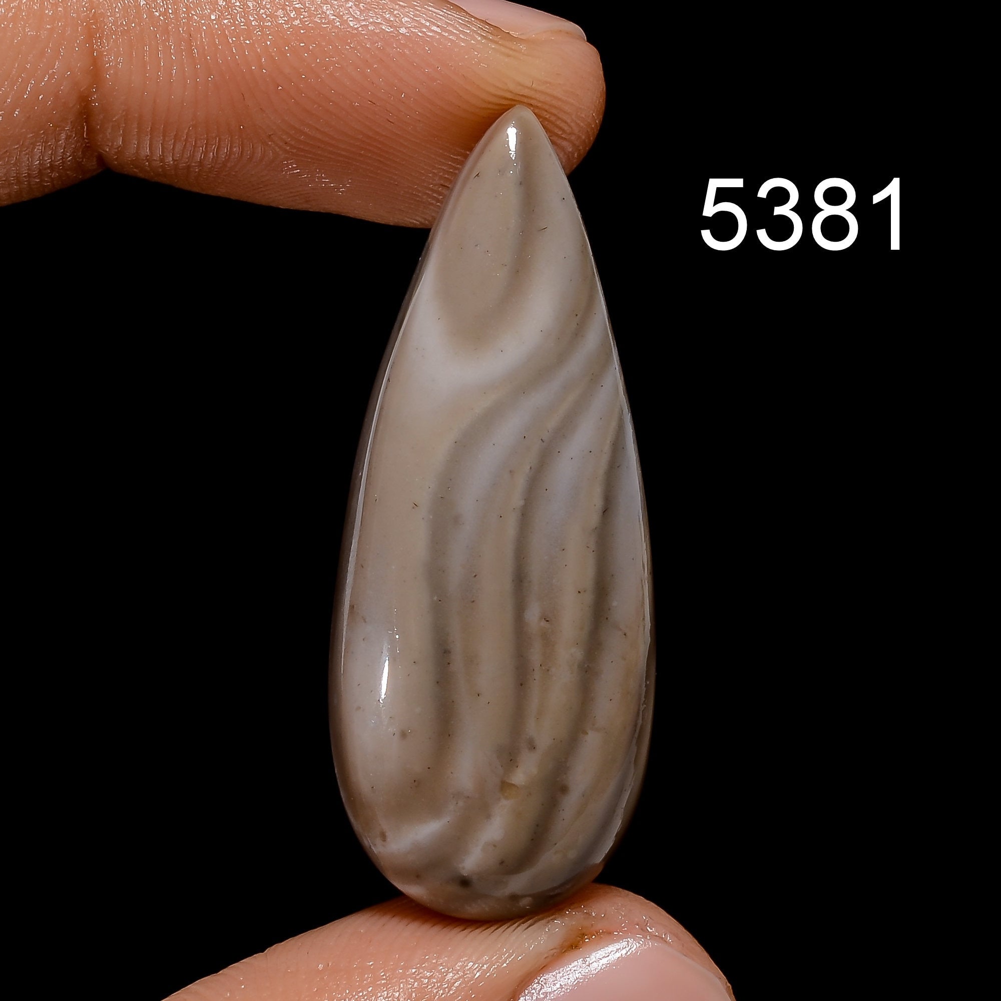 Designer Flint Stone Gemstone, Natural Flint Stone Cabochon, Loose Gemstone Cabochon For Jewelry Making Supply, Healing  - image 4