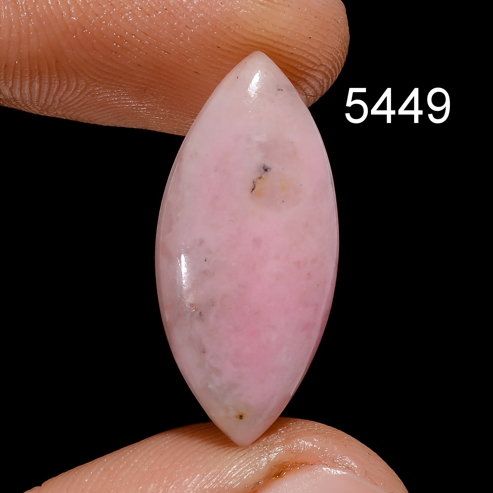 Pink Petalite Gemstone, Natural Pink Petalite Cabochon, 7.5 Cts., Loose Pink Petalite Gemstone, Rare Rock Gemstone For J