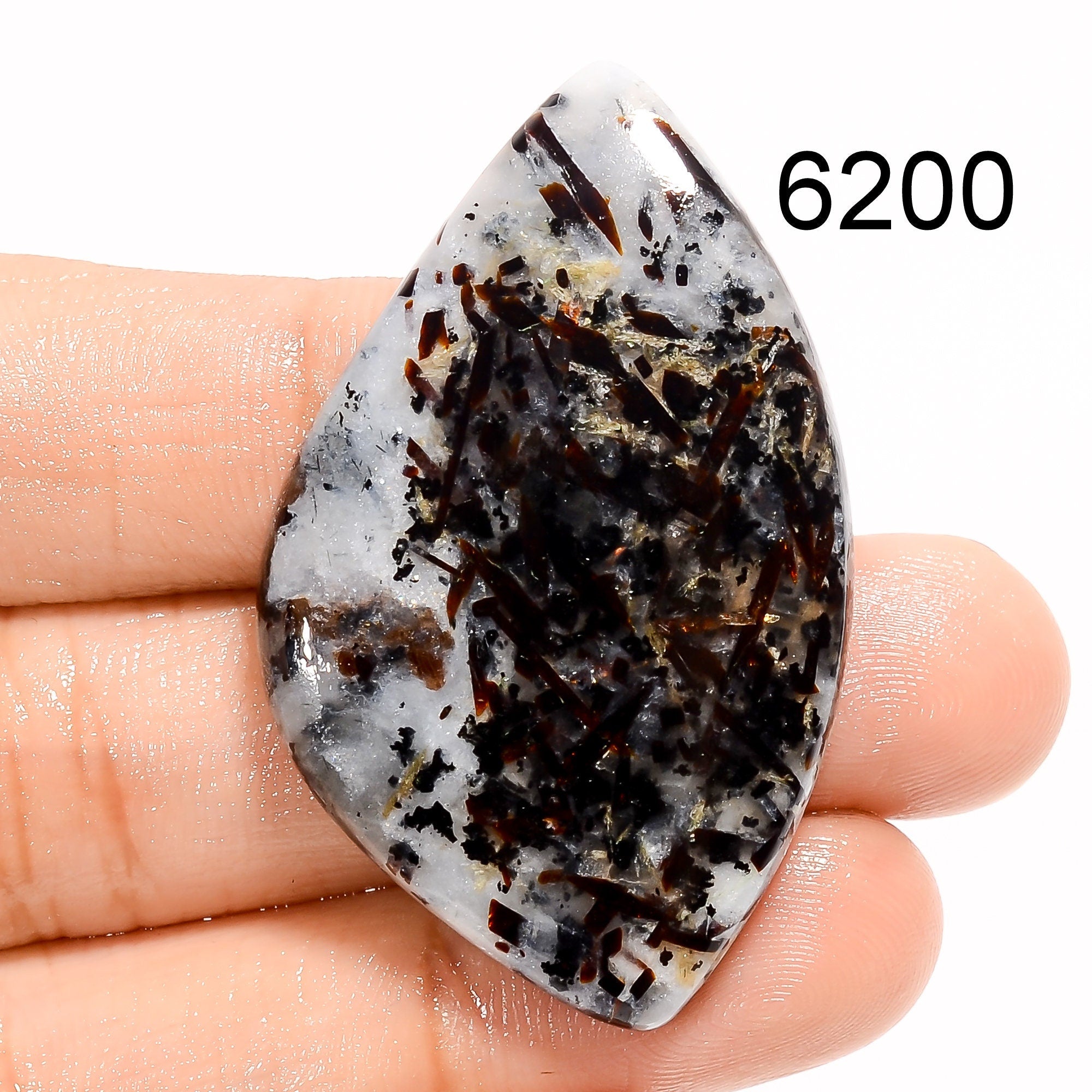 Natural Astrophylite Cabochon Wholesale Gemstone, Handmade Designer Crystal, DIY-ART-CRAFTS Pendant Necklace Jewelry Mak