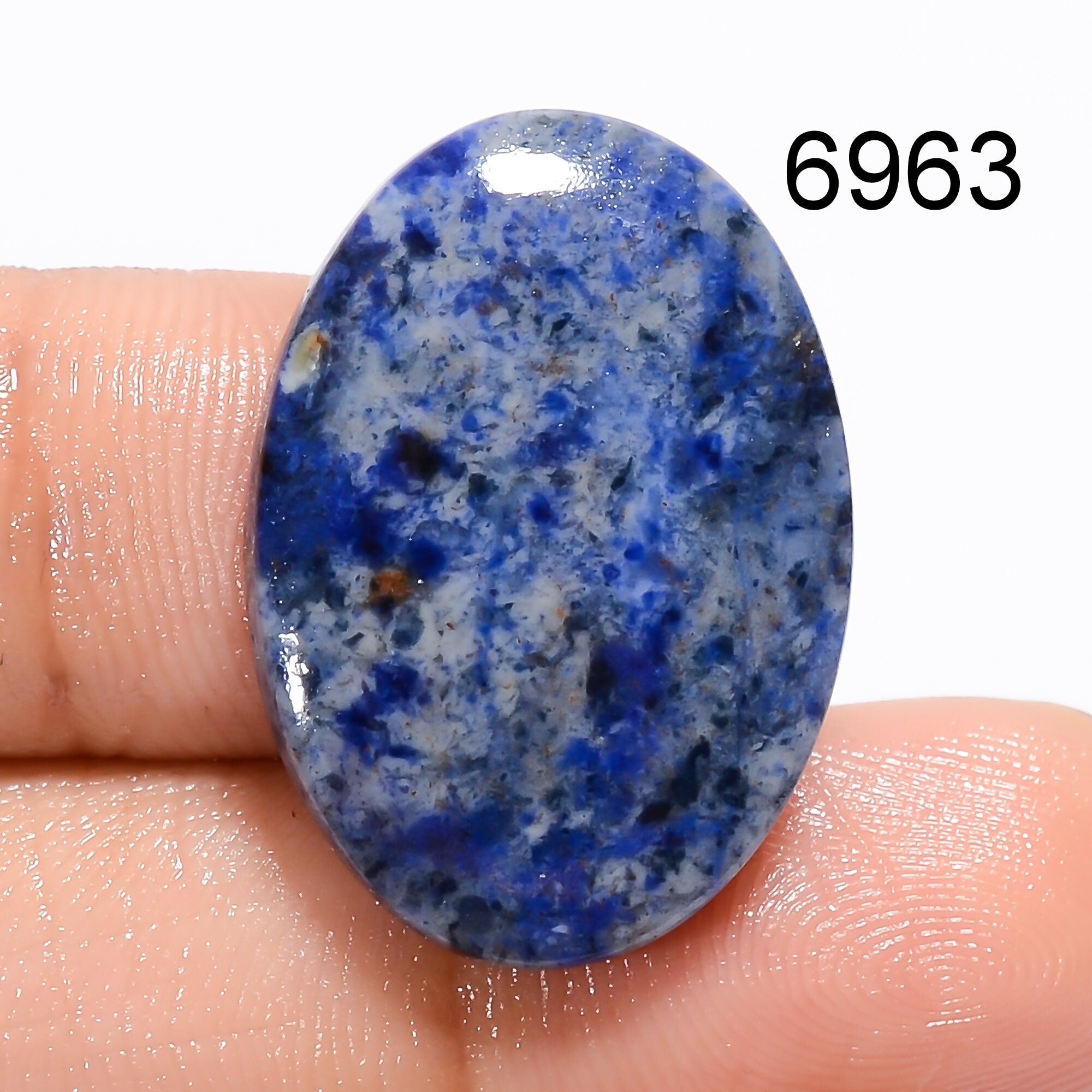 Dumortierite Gemstone, Designer Dumortierite Cabochon, Loose Dumortierite Gemstone Pendant For Jewelry Making Supply, Bl