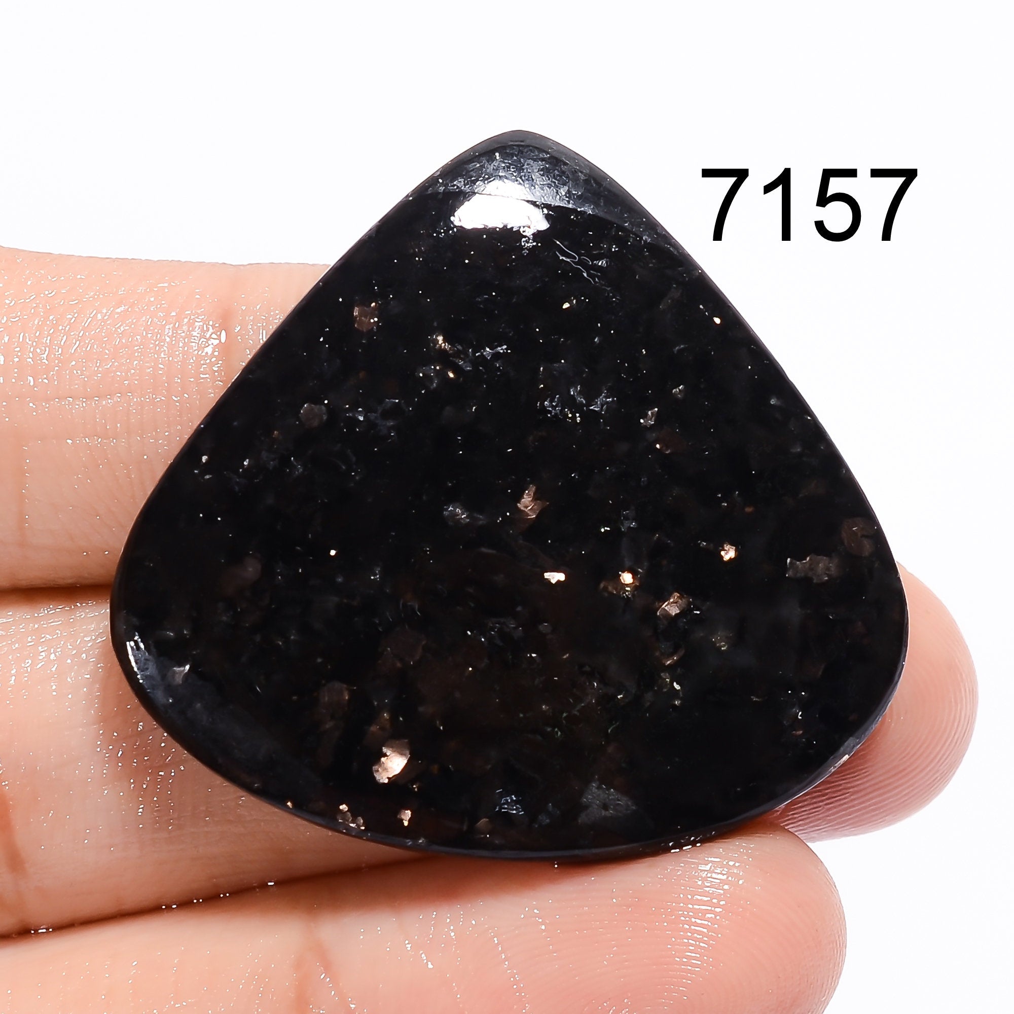 Golden Nuummite Gemstone, Mix Polished Loose Golden Nuummite Crystal Gemstone, Pendant Necklace Jewelry making supply, C