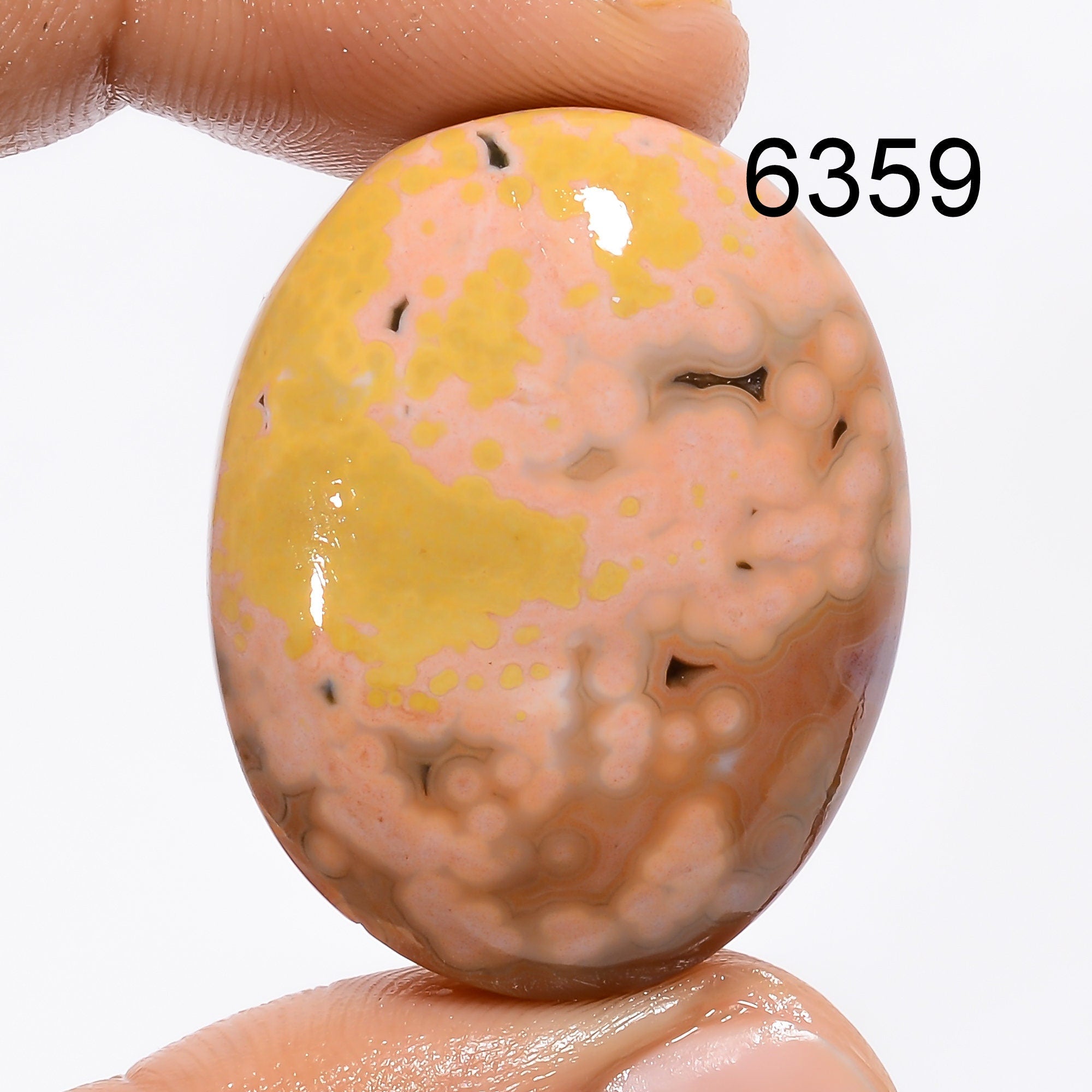 Natural Ocean Jasper Cabochon, Mix Shape Designer Gemstone, Loose Gemstone Pendant For Jewelry Making Supply, Christmas  - image 2