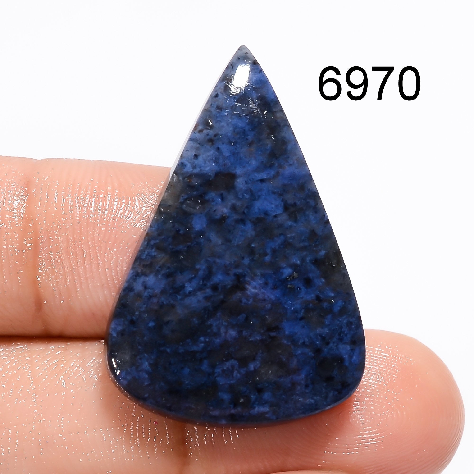 Dumortierite Gemstone, Designer Dumortierite Cabochon, Loose Dumortierite Gemstone Pendant For Jewelry Making Supply, Bl