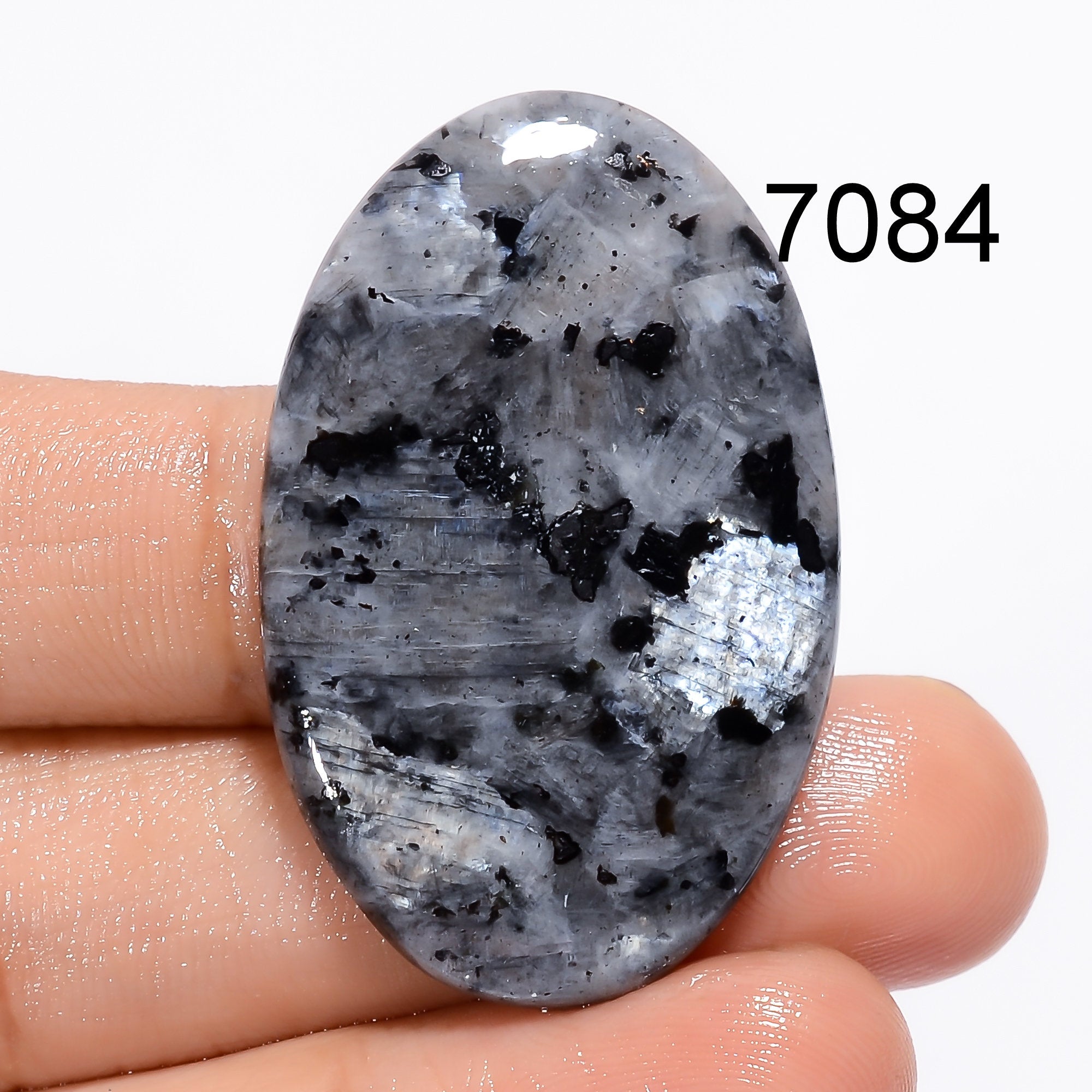 Larvakite Gemstone, Natural Designer Larvakite Jasper Cabochon, Loose Gemstone For Jewelry Making Supplies, Pendant Neck