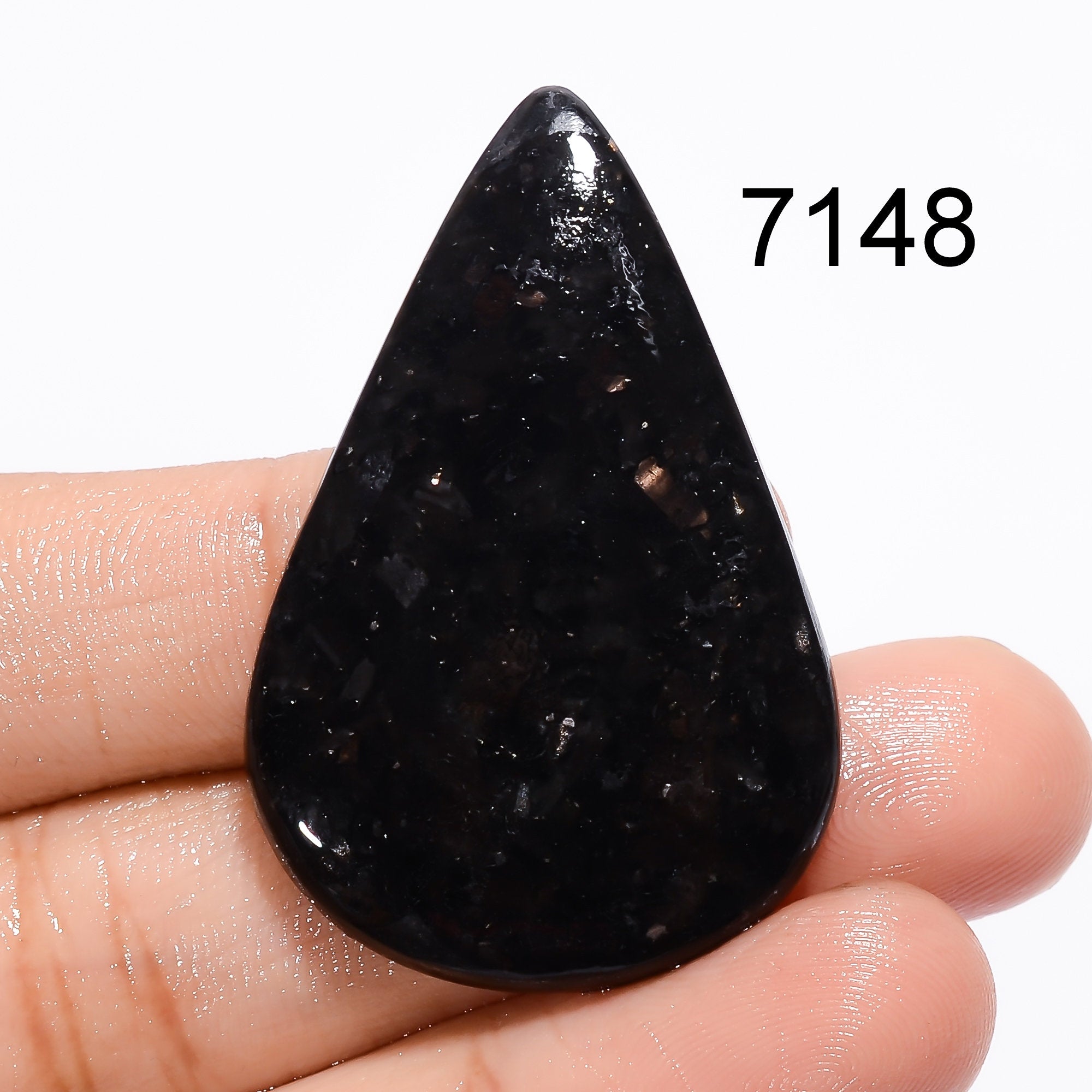 Golden Nuummite Gemstone, Mix Polished Loose Golden Nuummite Crystal Gemstone, Pendant Necklace Jewelry making supply, C