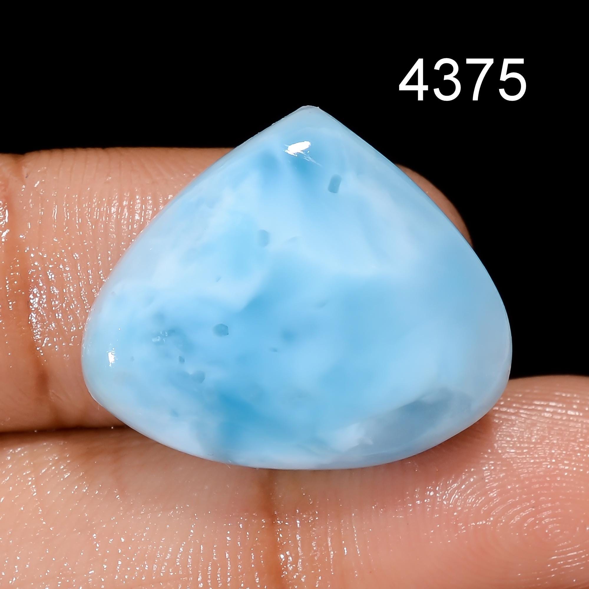 Natural Larimar Gemstone, Designer Larimar Cabochon Crystal, DIY-ART-CRAFTS Pendant Necklace Jewelry making supply, Birt