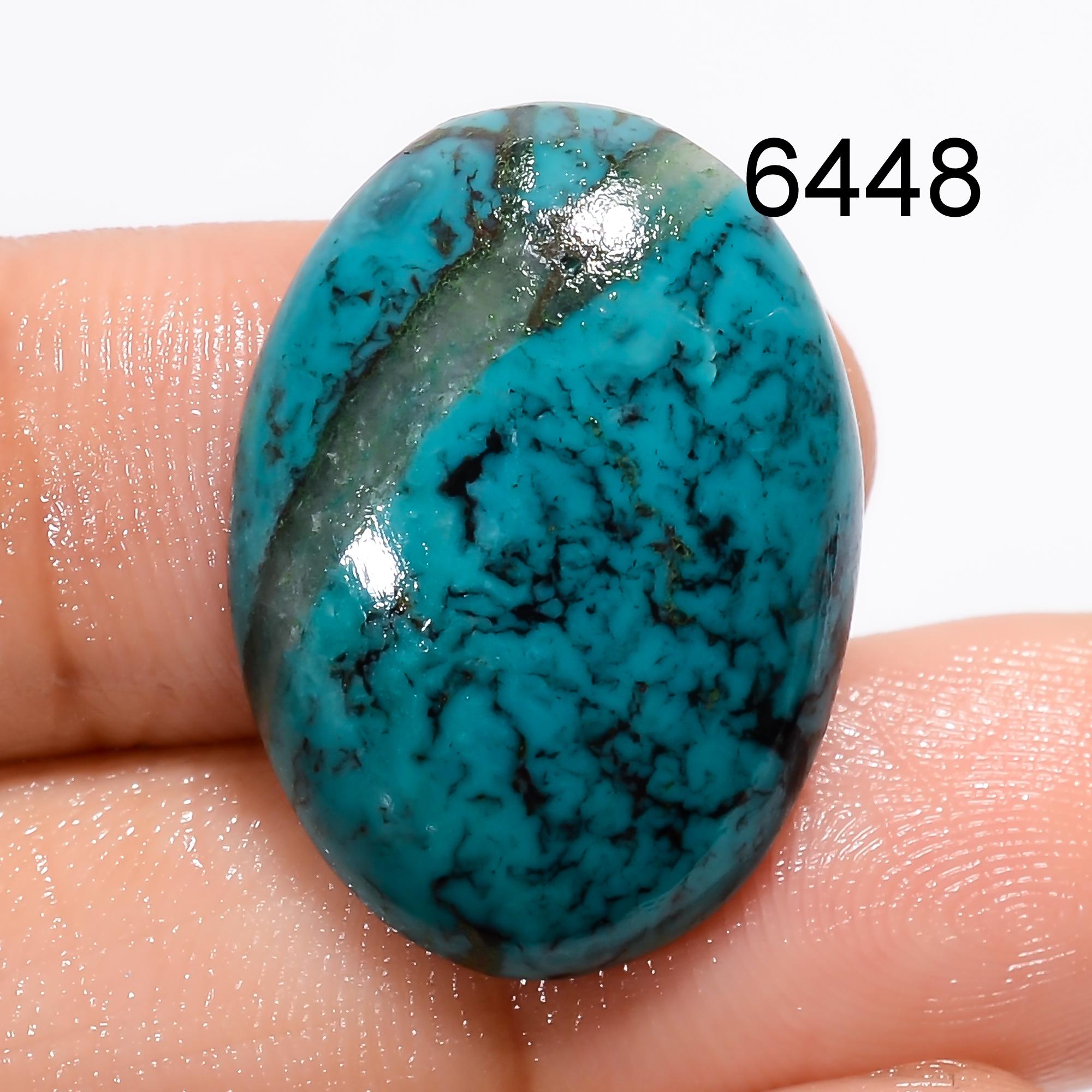 AAA Tibetan Turquoise Cabochon, Loose Gemstone, Jewelry Making