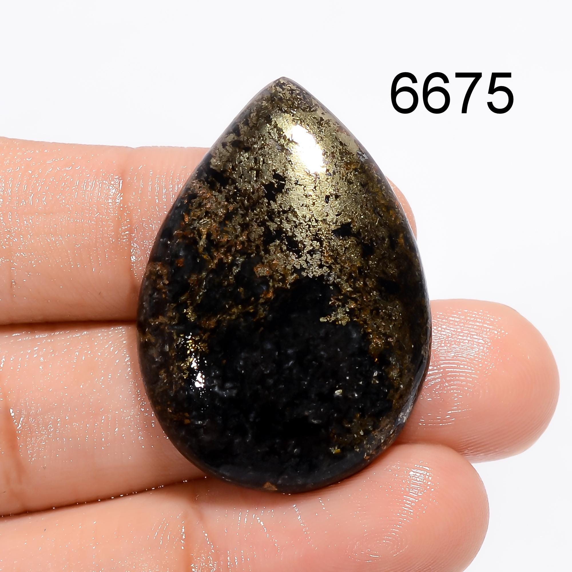 Apache Gold Gemstone Cabochon, Mix Shape Designer Natural Apache Gold Cabochon, Loose Gemstone For Jewelry Making Supply