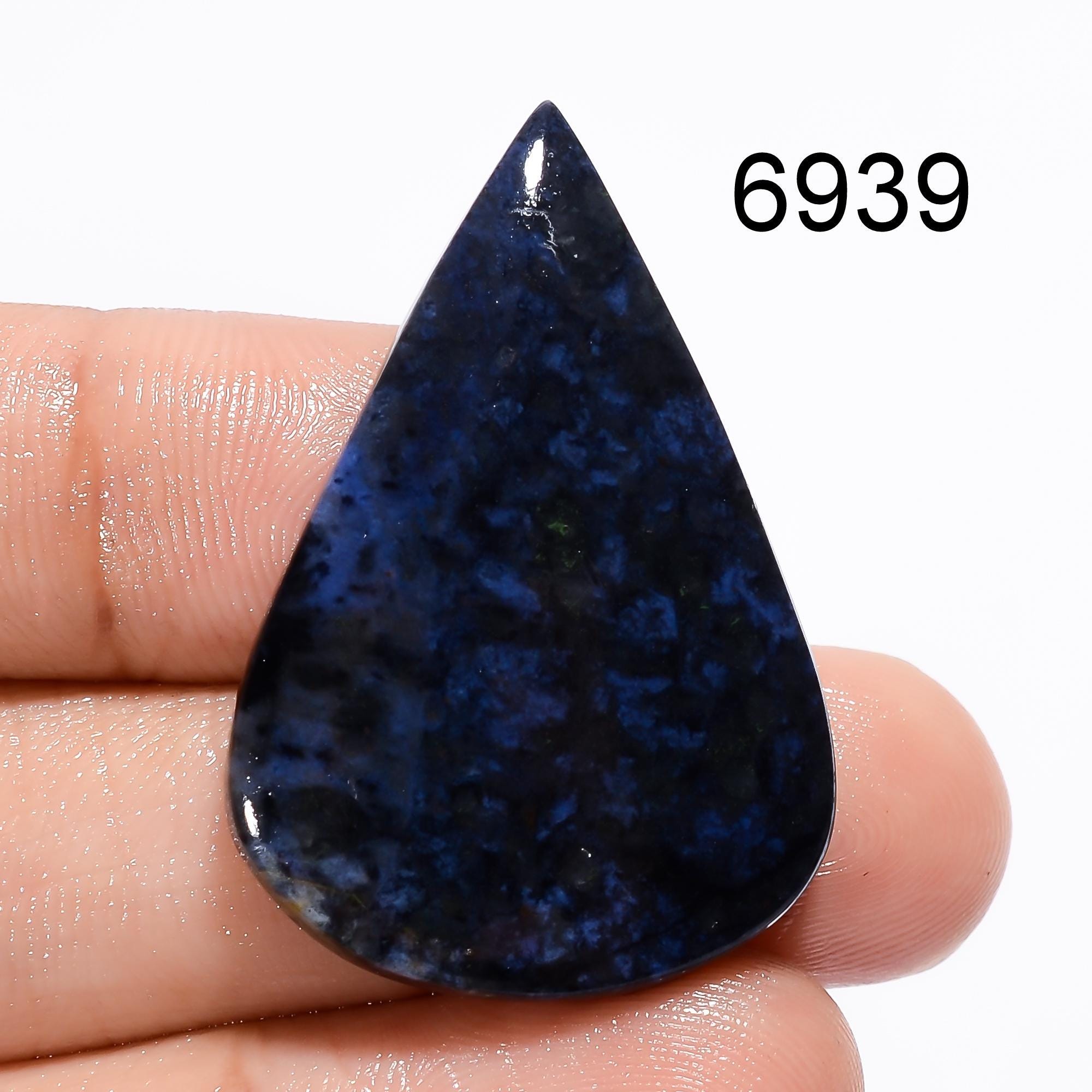 AAA Dumortierite Cabochon, Loose Blue Gemstone Pendant. - image 3