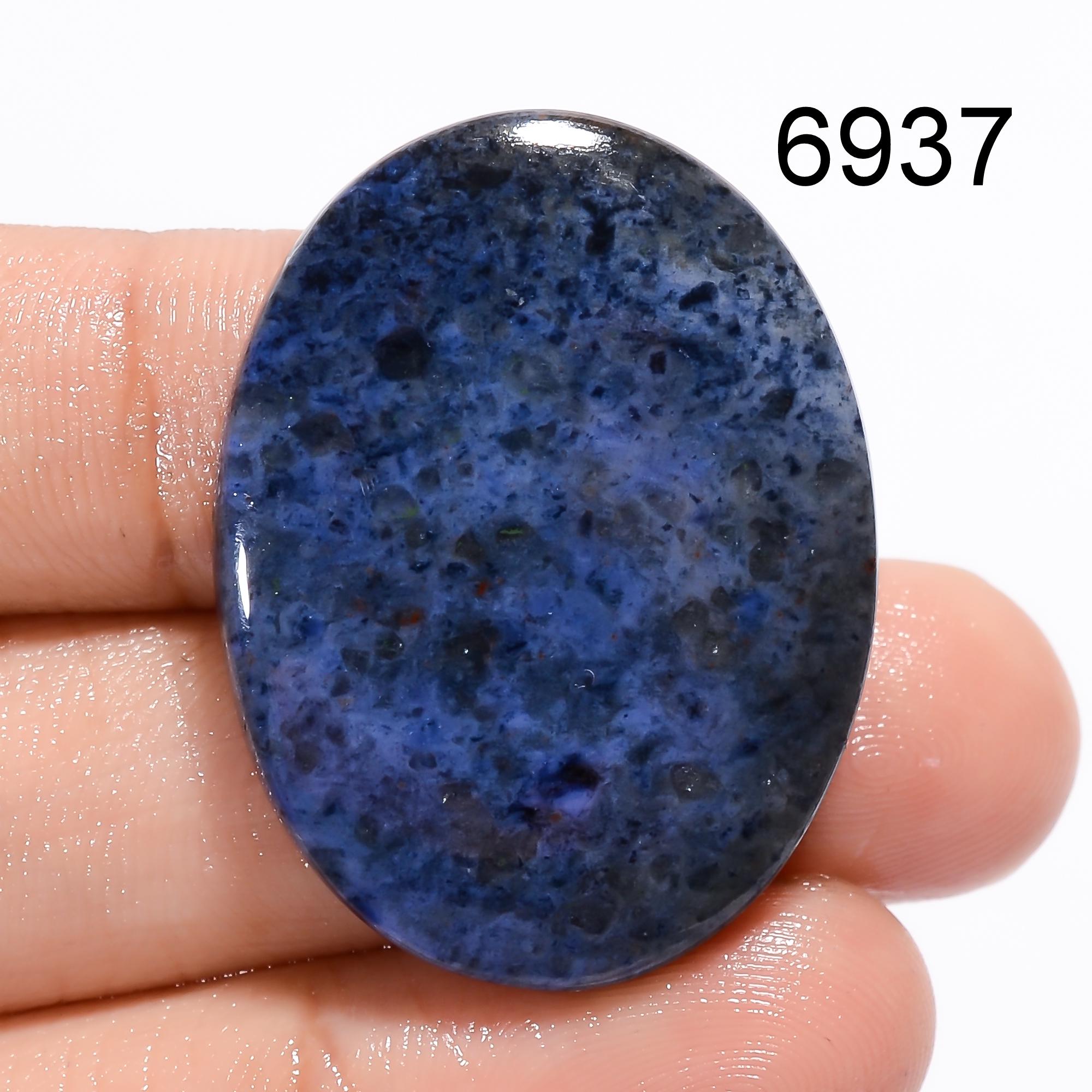 AAA Dumortierite Cabochon, Loose Blue Gemstone Pendant. - image 2