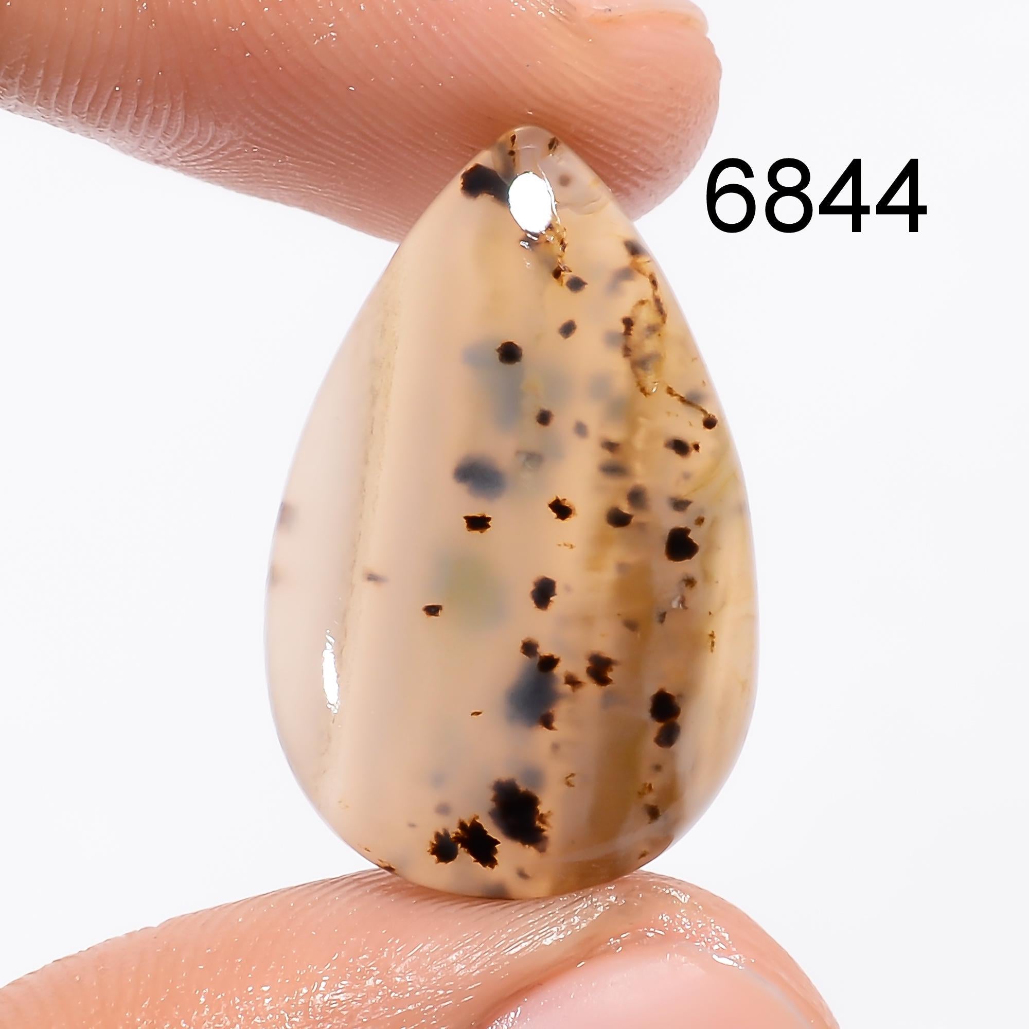 Natural Montana Agate Pendant, Multi Color Gemstone For Jewelry Making - image 7