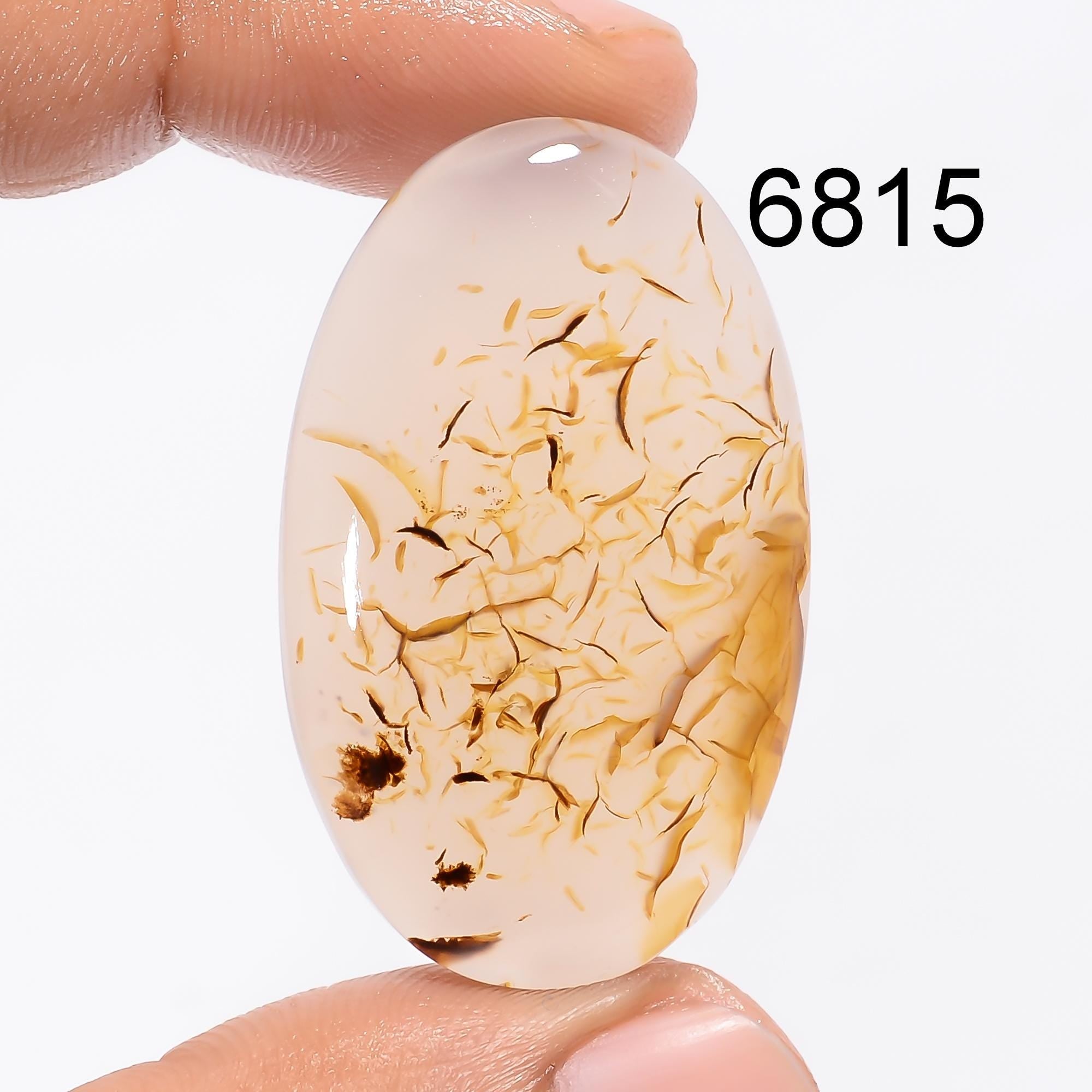Multi Color Montana Agate Gemstone Cabochon, AAA Quality - image 5