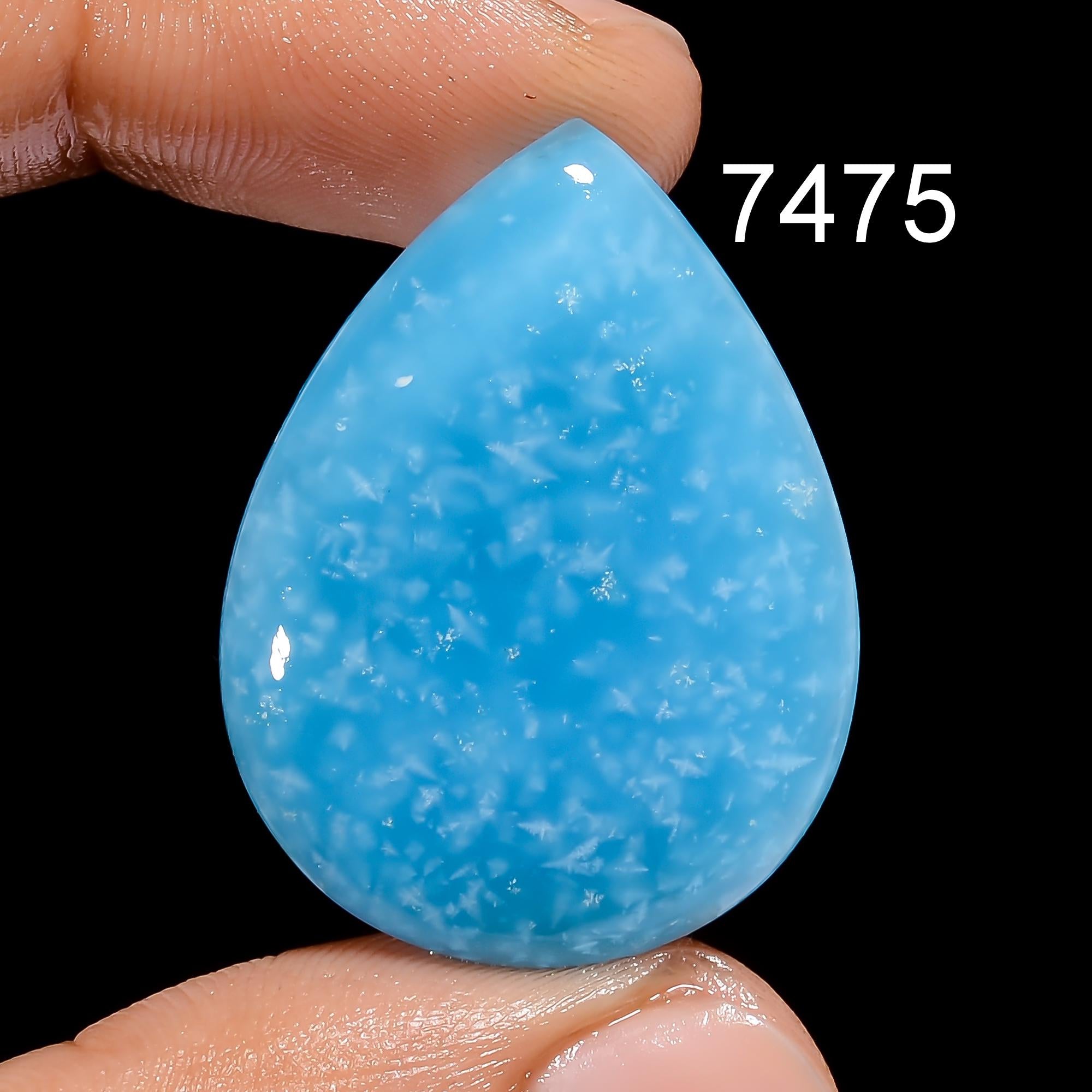 Hemimorphite Gemstone, Designer Hemimorphite Cabochon Crystal, DIY-ART-CRAFTS Pendant Necklace Jewelry making supply, Ch