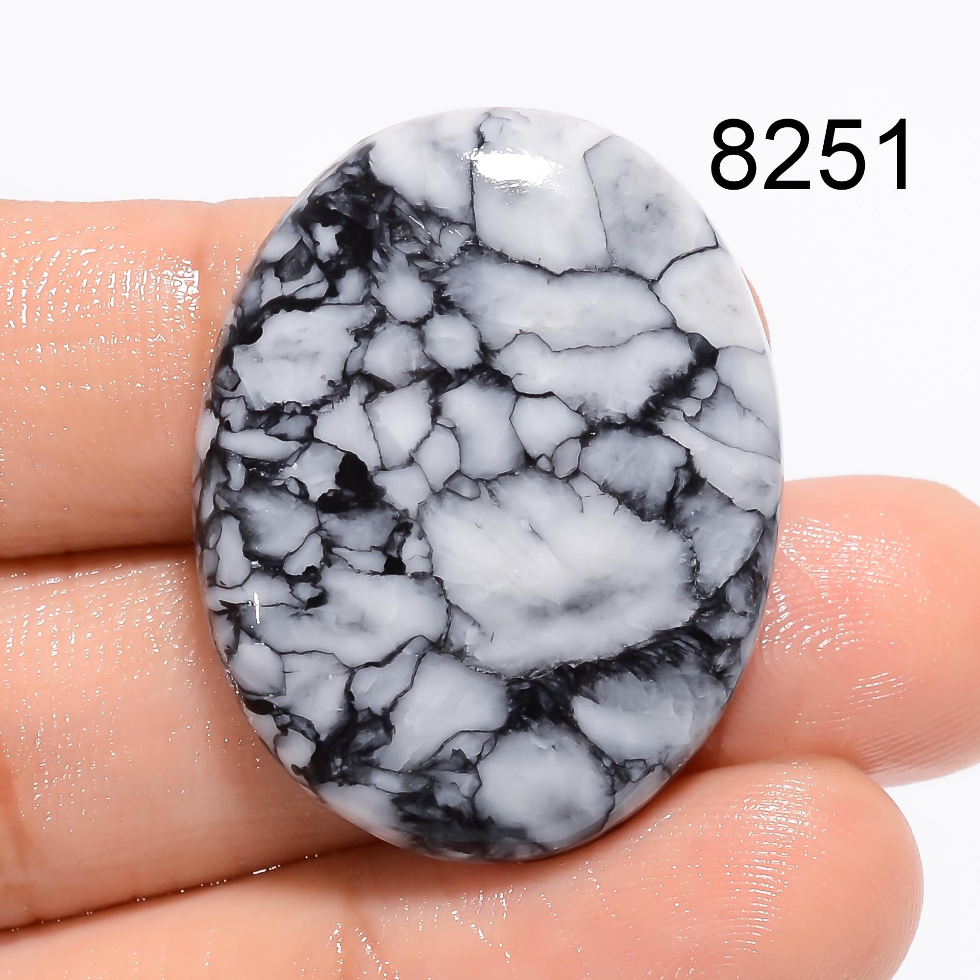 Natural Pinolith Jasper Cabochon, Norway Gemstone, Jewelry Making