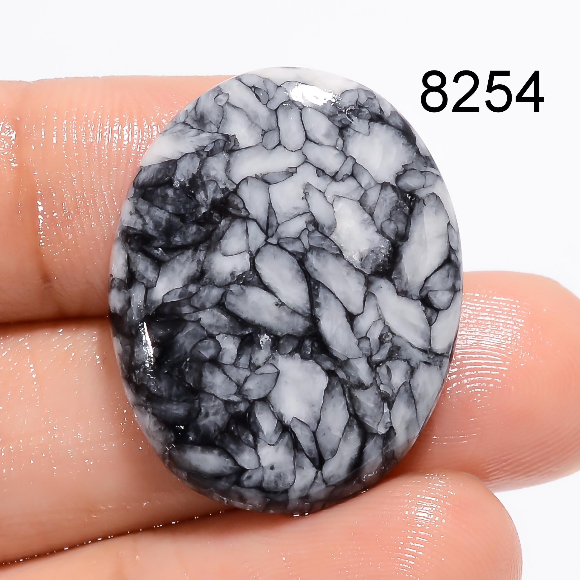 Natural Pinolith Jasper Cabochon, Norway Gemstone, Jewelry Making - image 5