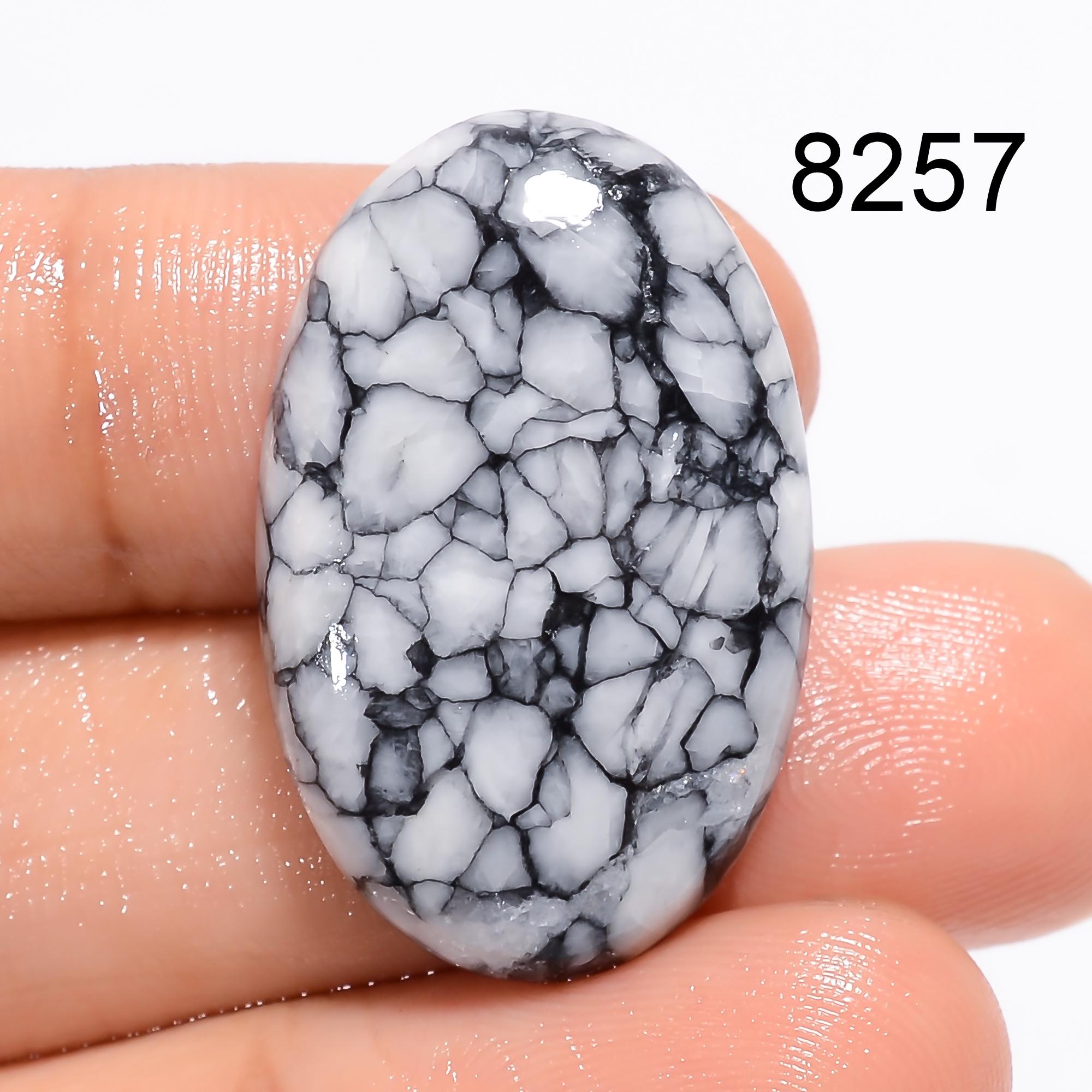 Natural Pinolith Jasper Cabochon, Norway Gemstone, Jewelry Making - image 8