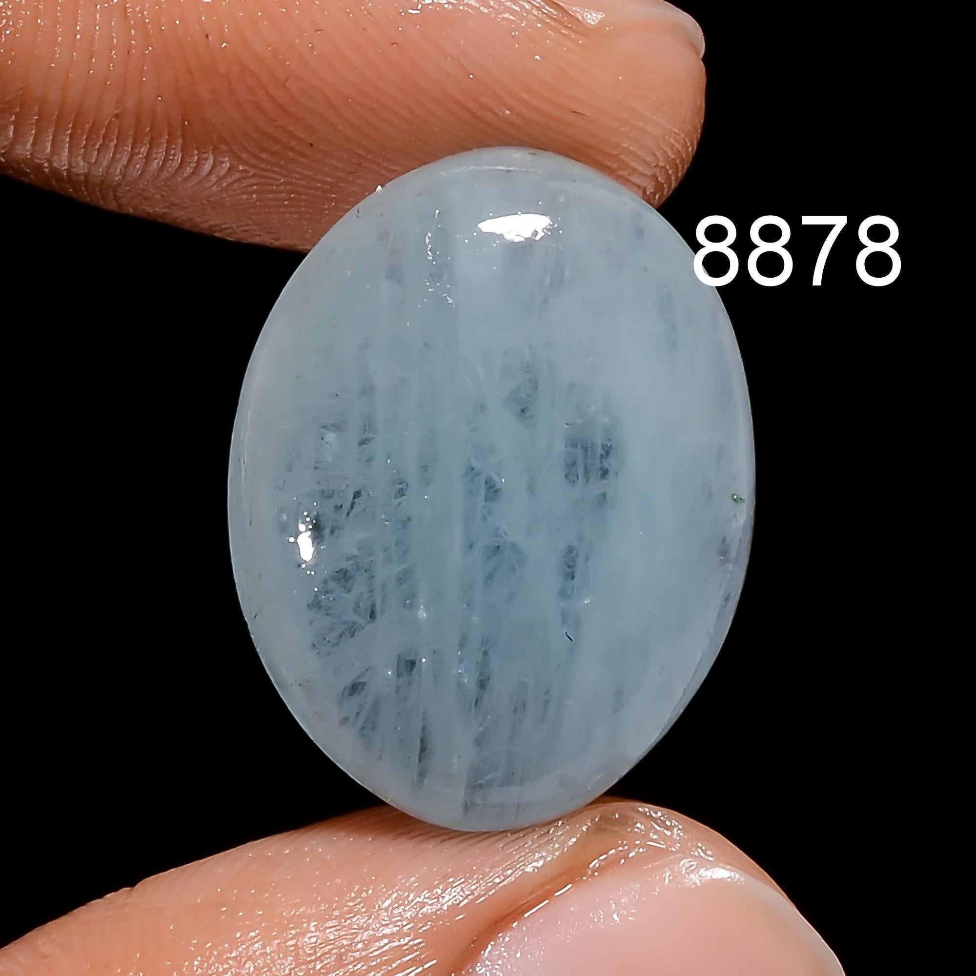 Natural Aquamarine Cabochon Gemstone, Mix Shape Loose Stone. - image 6