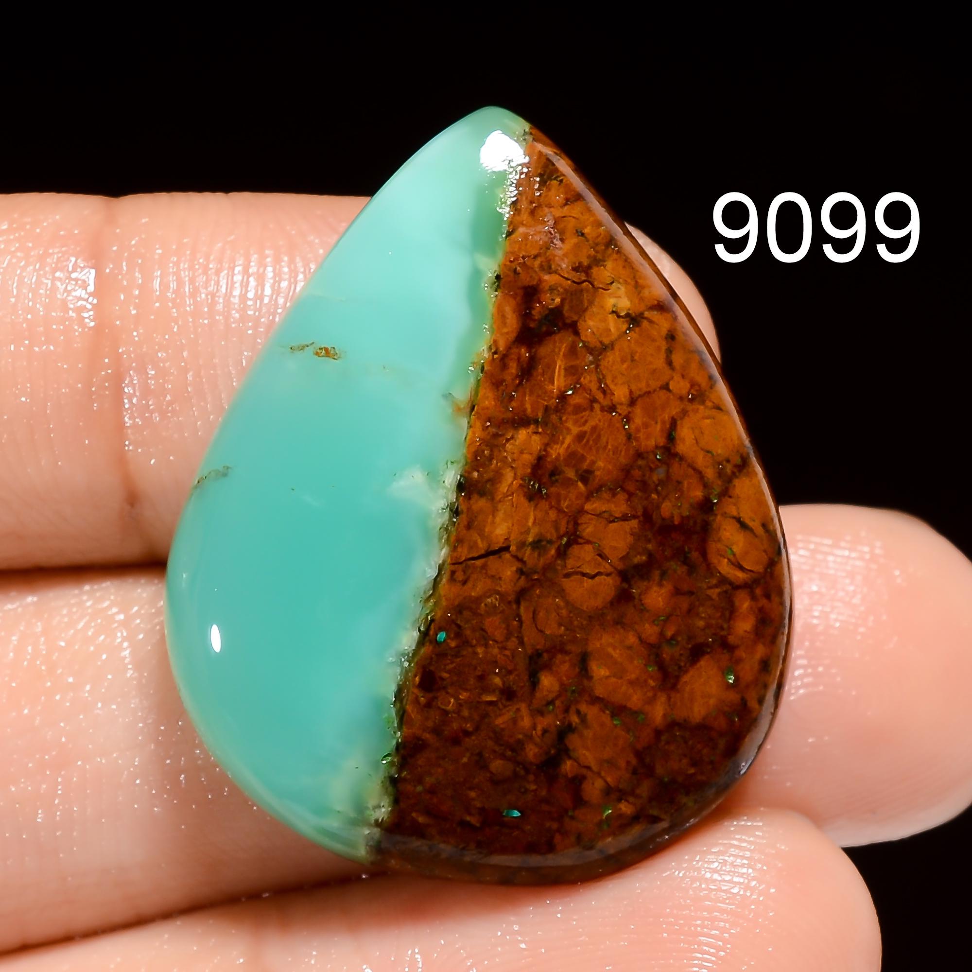Natural Bio Chrysoprase Gemstone, Bio Chrysoprase Cabochon Diy-Art-Crafts Pendant Gemstone For Jewelry, AAA+ Quality Sto - image 5