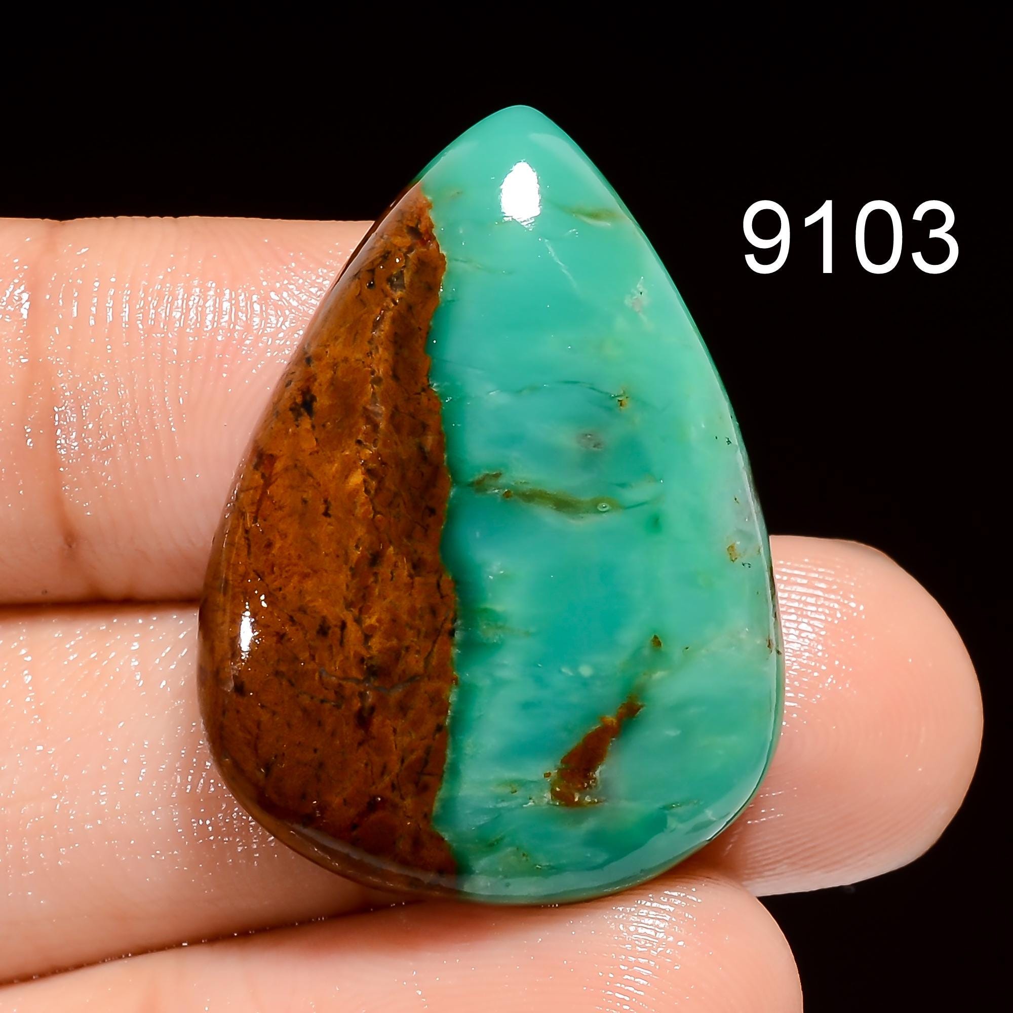 Natural Bio Chrysoprase Gemstone, Bio Chrysoprase Cabochon Diy-Art-Crafts Pendant Gemstone For Jewelry, AAA+ Quality Sto - image 7