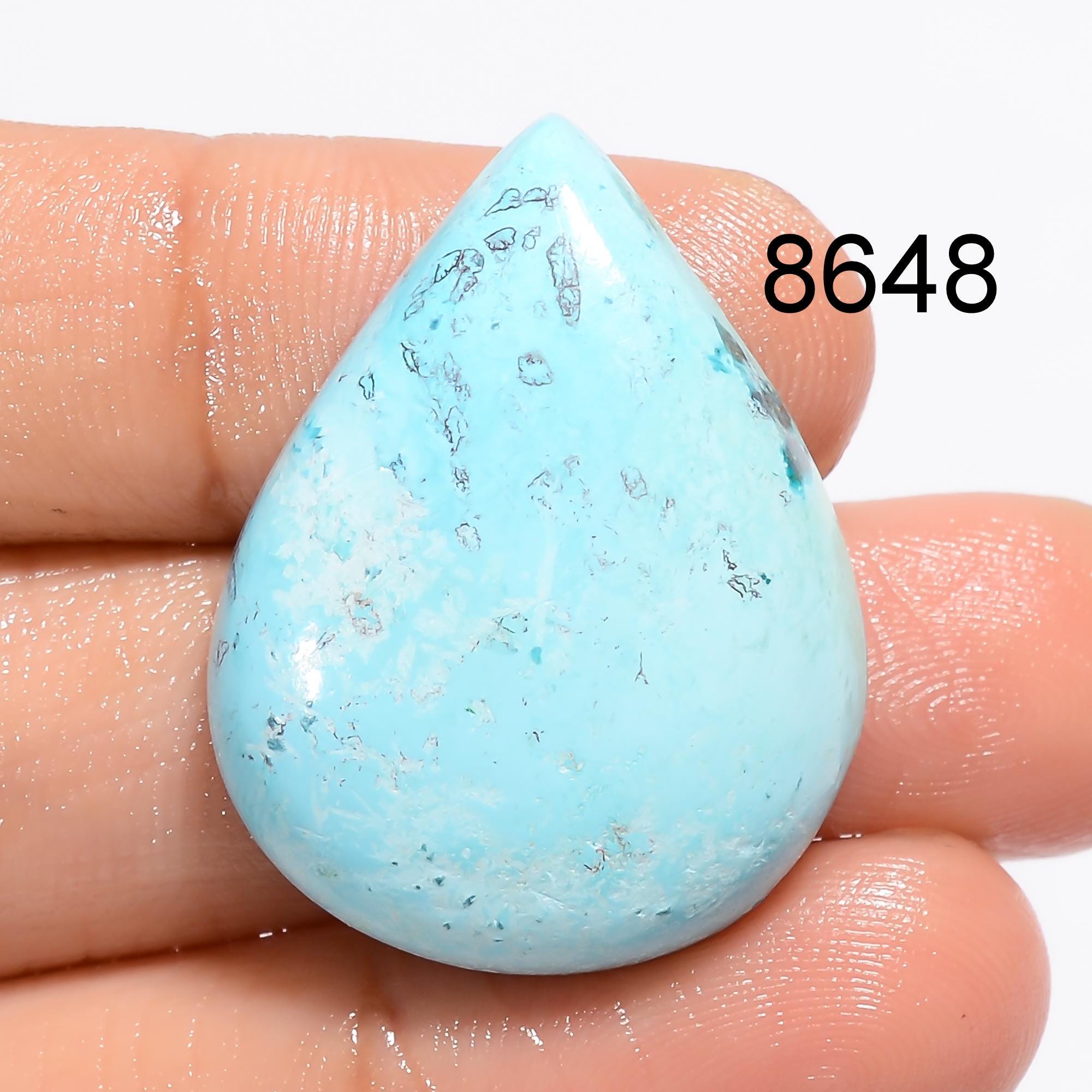 Natural Blue Shattuckite Cabochon, Mix Shape Loose Pendant Gemstone, AAA Quality For Jewelry Making - image 7