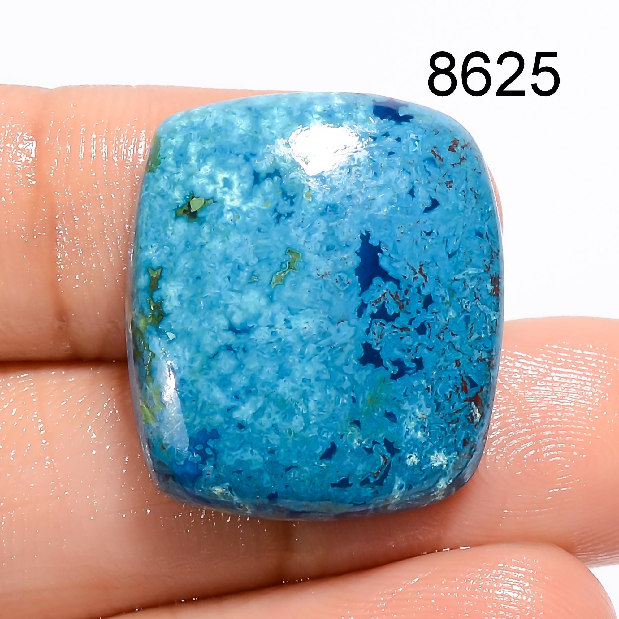 Natural AAA Shattuckite Cabochon Mix Shape Loose Blue Gemstone.