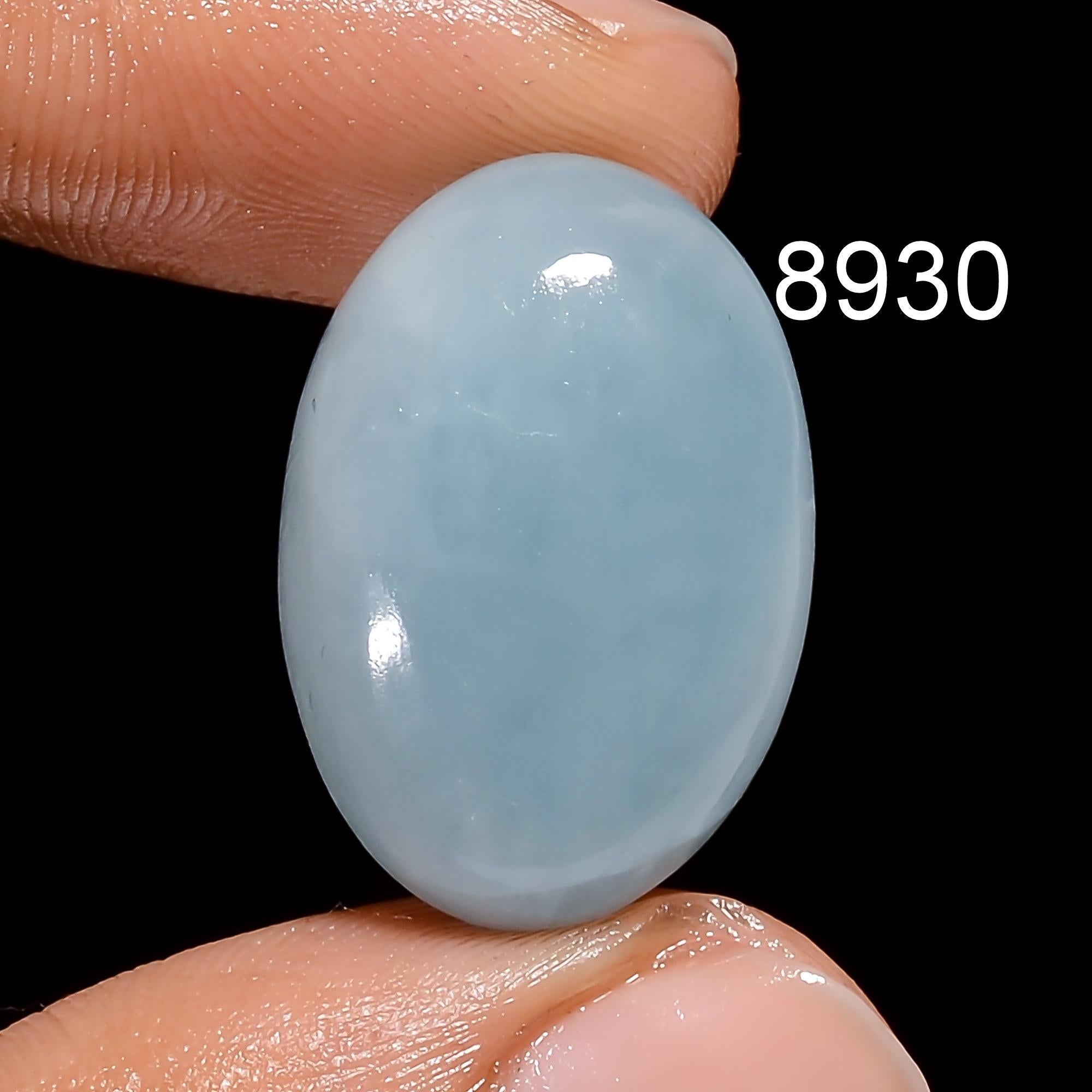 Natural Blue Aquamarine Gemstone, Rare Blue Flashy Aquamarine Cabochon, Blue Aquamarine Loose Gemstone Cabochon For Jewe