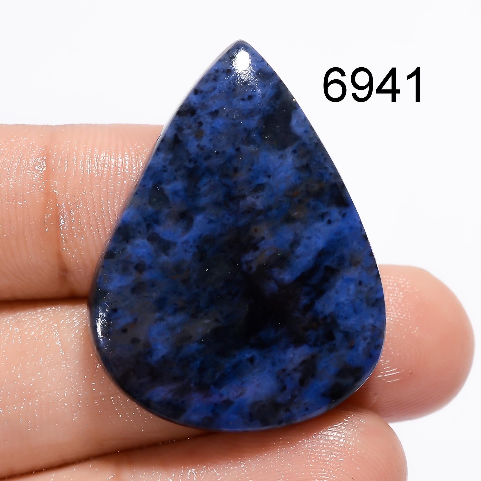 AAA Dumortierite Cabochon, Loose Blue Gemstone Pendant. - image 5