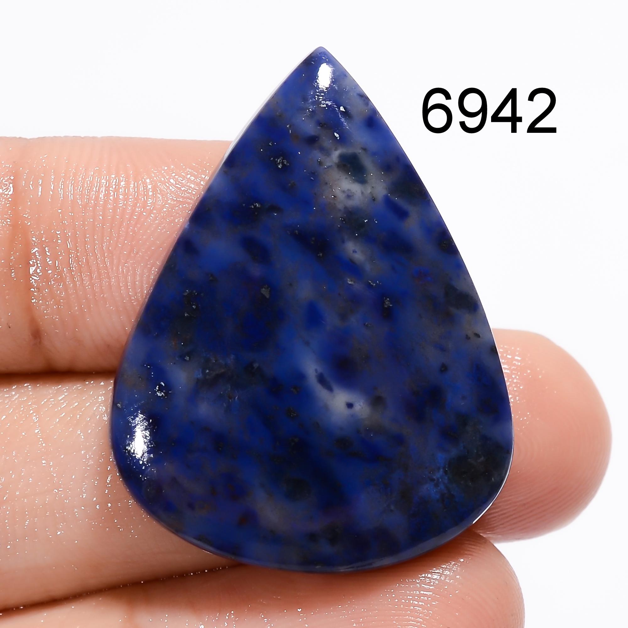 AAA Dumortierite Cabochon, Loose Blue Gemstone Pendant. - image 6