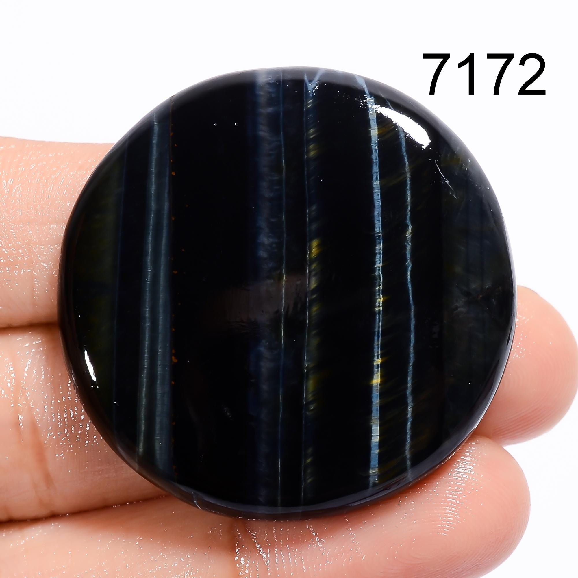 Blue Tiger Eye Gemstone Cabochon, Mix Shape Natural Blue Tiger Eye Cabochon, Loose Tiger Eye For Jewelry Making Supply, 