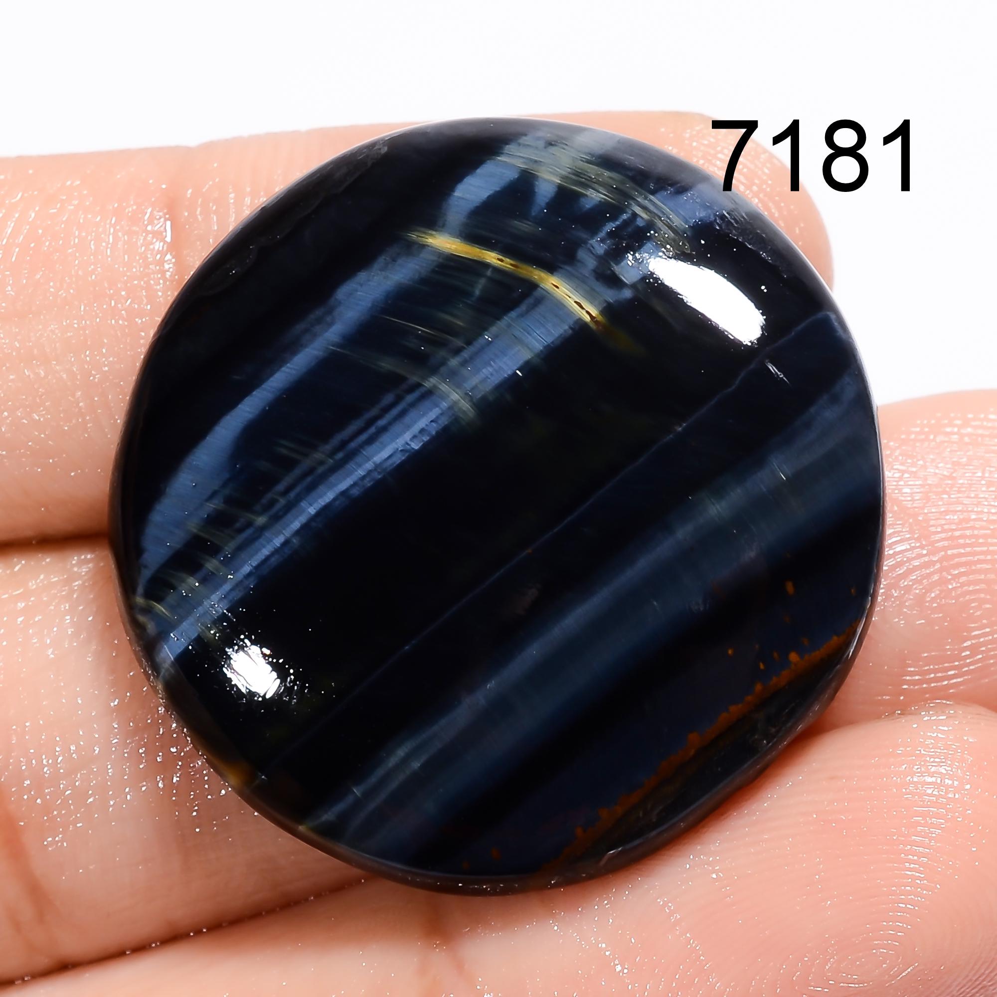 Blue Tiger Eye Gemstone Cabochon, Mix Shape Natural Blue Tiger Eye Cabochon, Loose Tiger Eye For Jewelry Making Supply, 