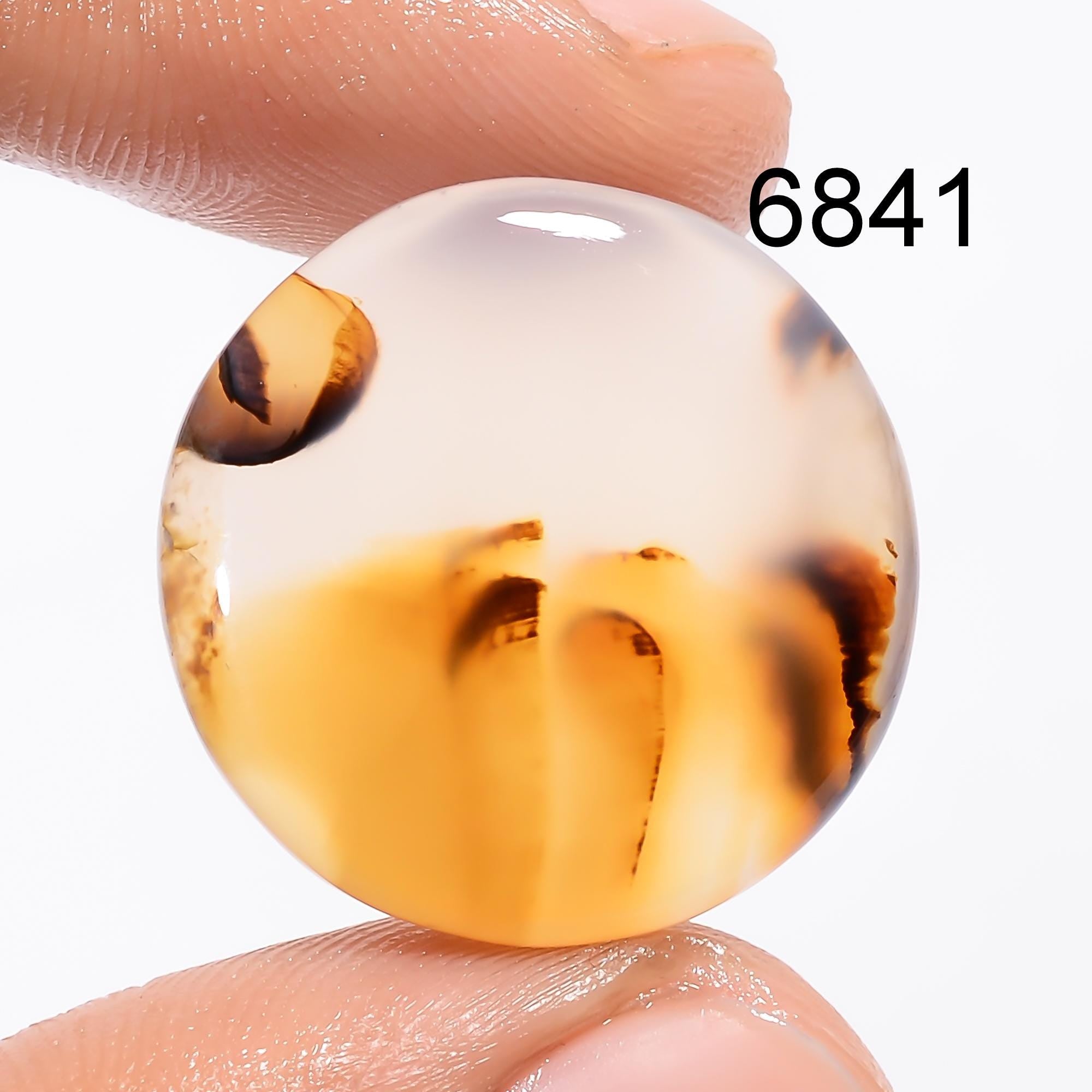 Natural Montana Agate Pendant, Multi Color Gemstone For Jewelry Making - image 5