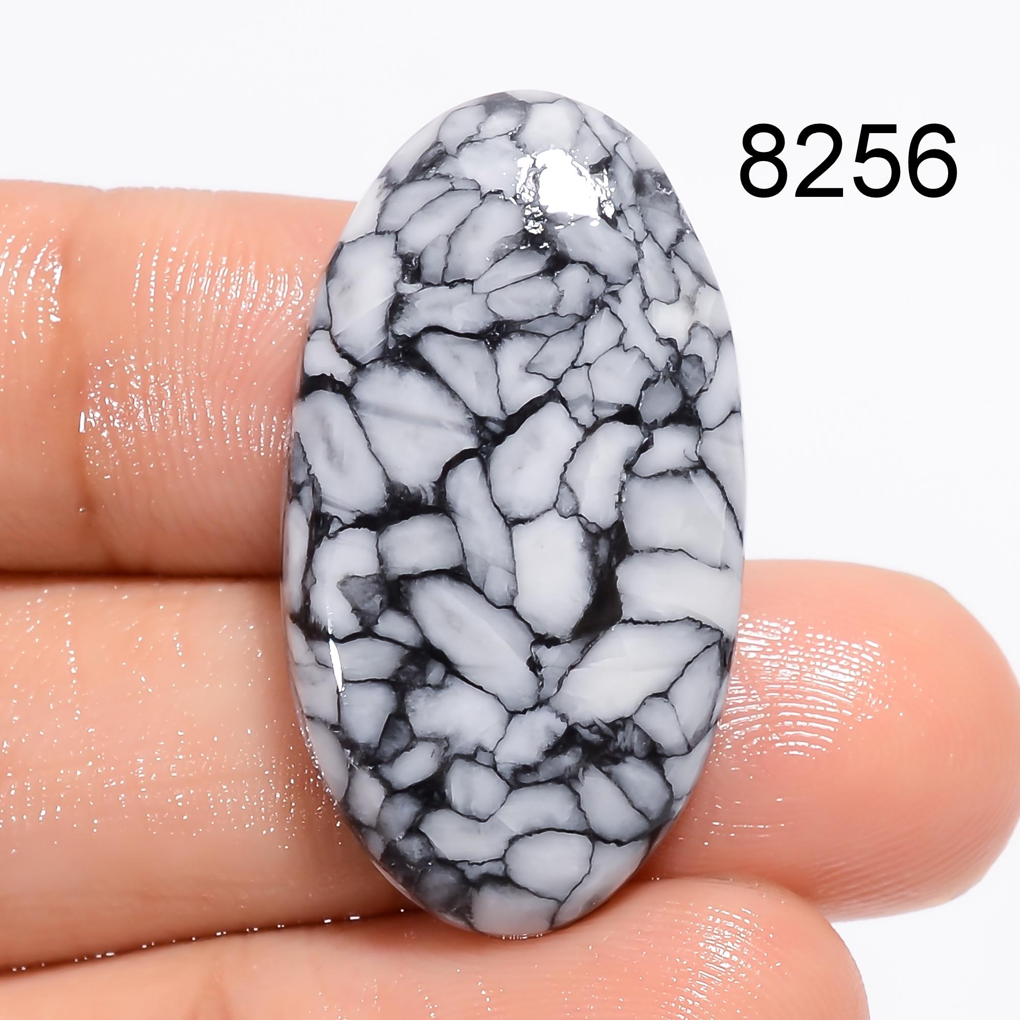 Natural Pinolith Jasper Cabochon, Norway Gemstone, Jewelry Making - image 7