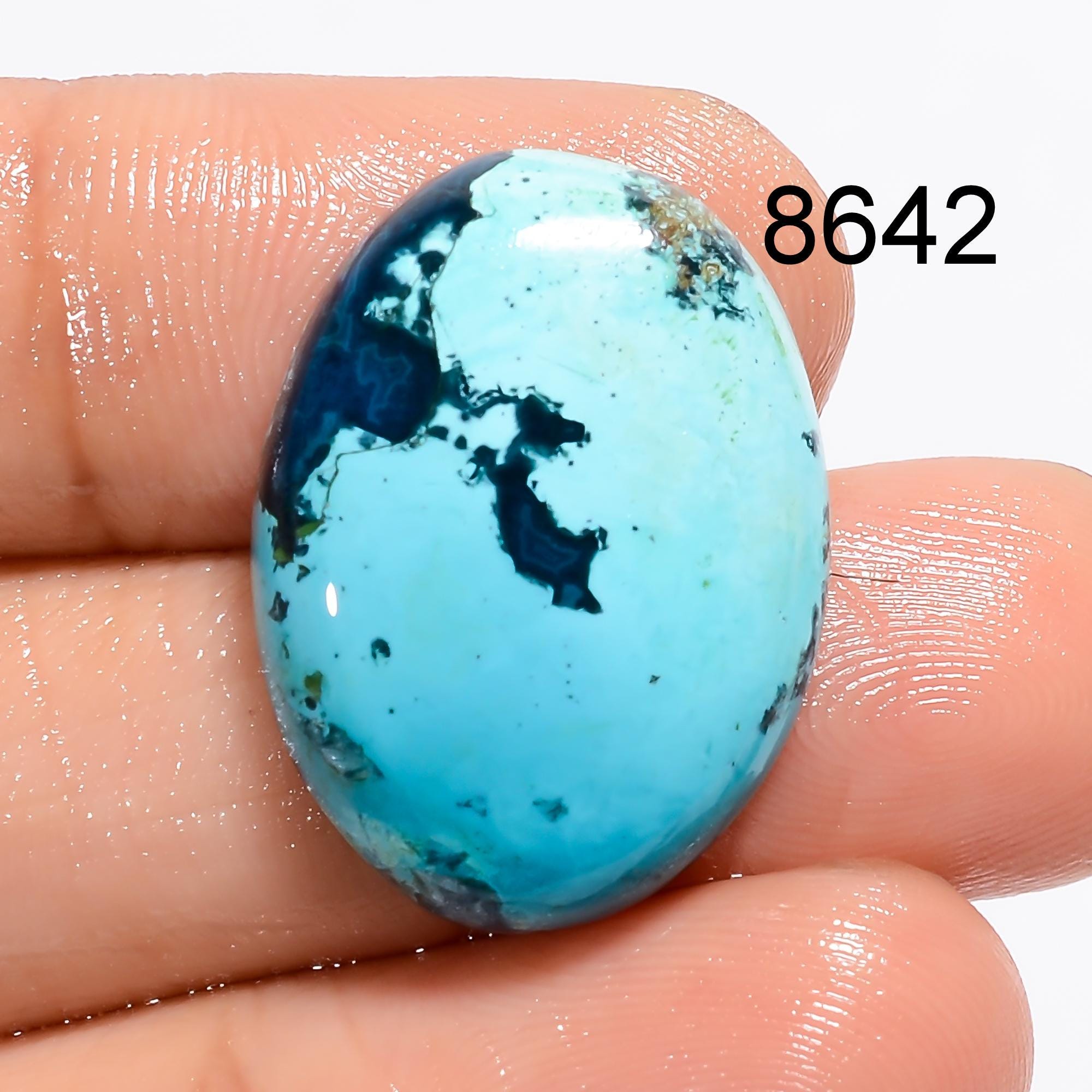 Natural Blue Shattuckite Cabochon, Mix Shape Loose Pendant Gemstone, AAA Quality For Jewelry Making - image 2