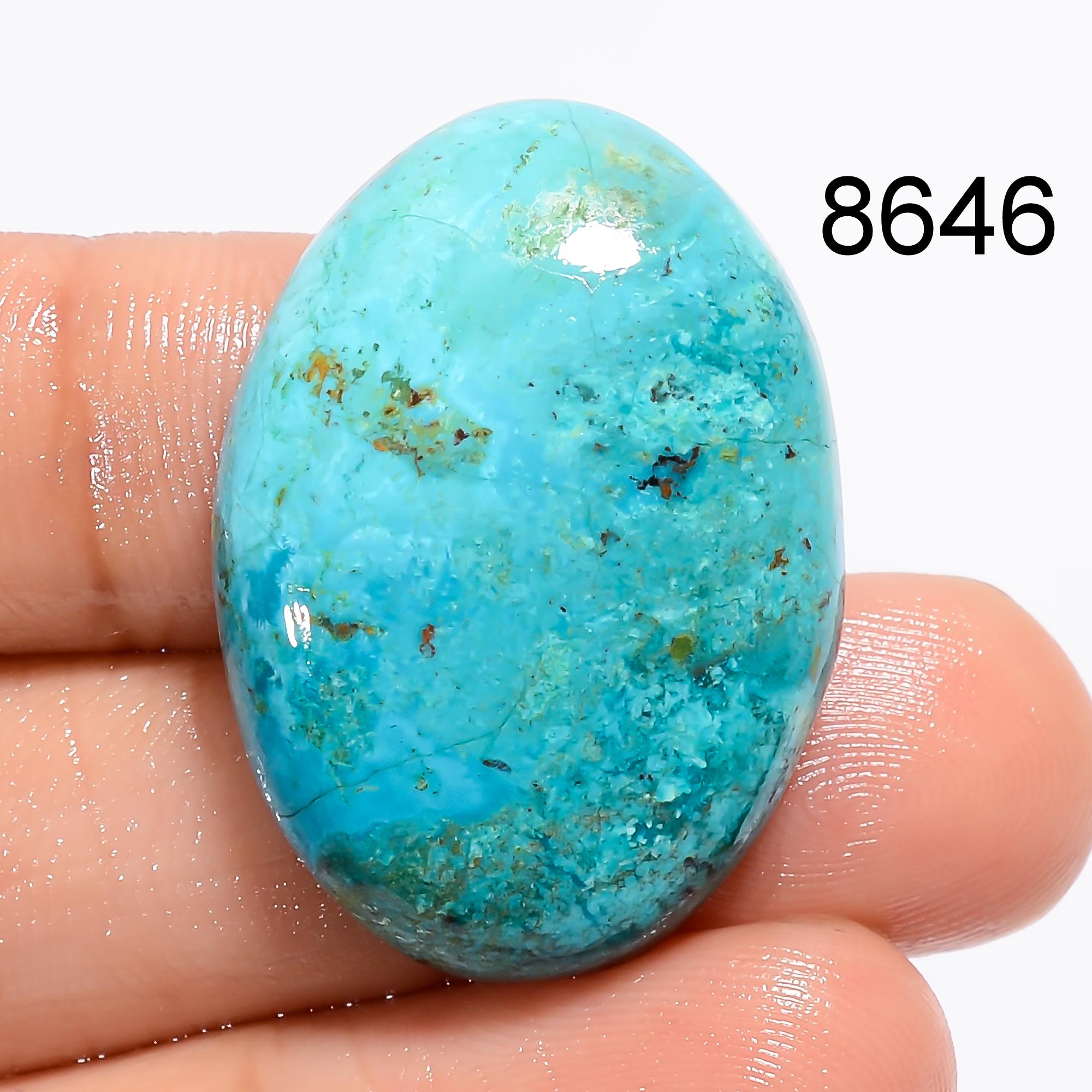 Natural Blue Shattuckite Cabochon, Mix Shape Loose Pendant Gemstone, AAA Quality For Jewelry Making - image 5
