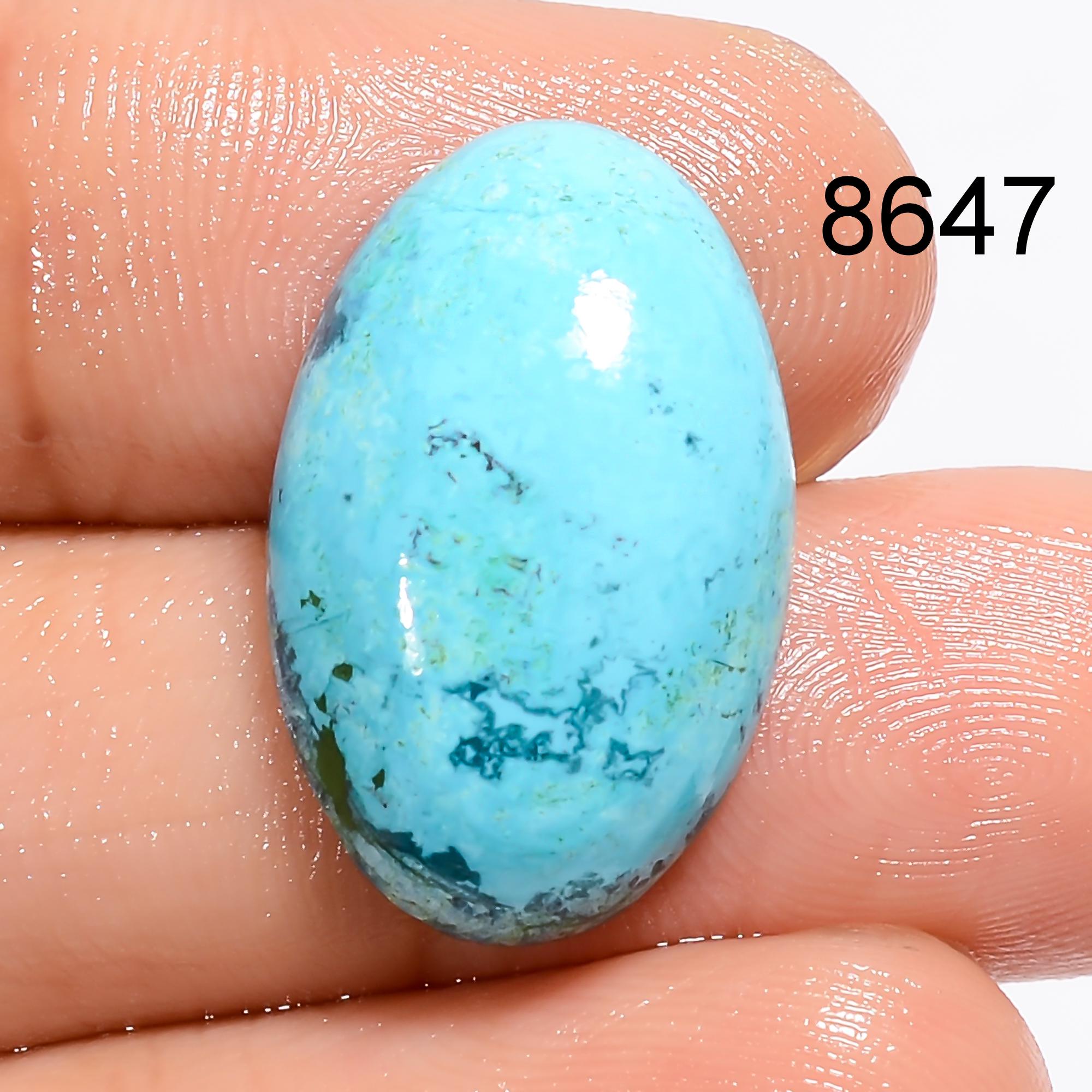 Natural Blue Shattuckite Cabochon, Mix Shape Loose Pendant Gemstone, AAA Quality For Jewelry Making - image 6
