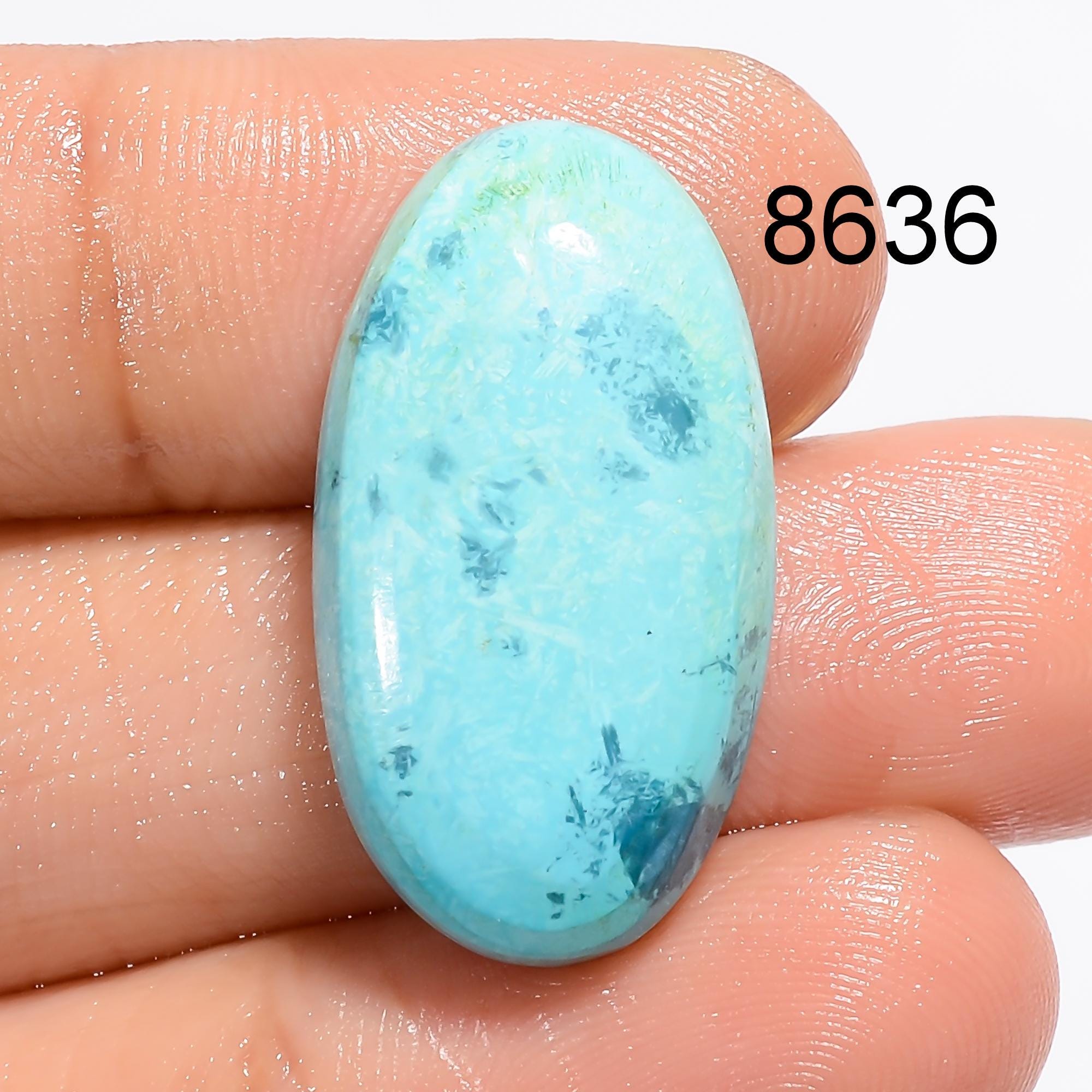 Shattuckite Gemstone, Natural Designer Blue Shattuckite Cabochon, Rare AAA Quality Loose Pendant Gemstone For Jewelry Ma