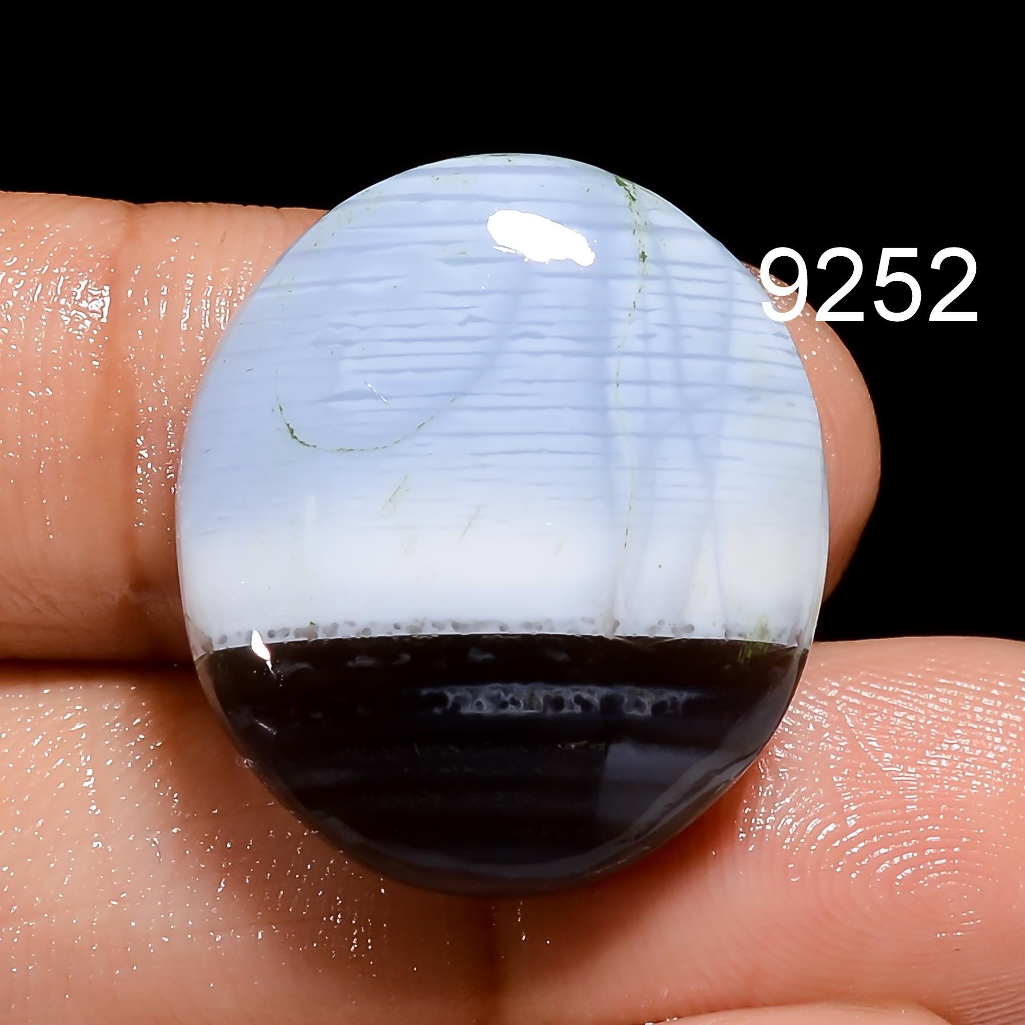Natural Owyhee Blue Opal Cabochon, AAA Grade Loose Gemstone - image 4
