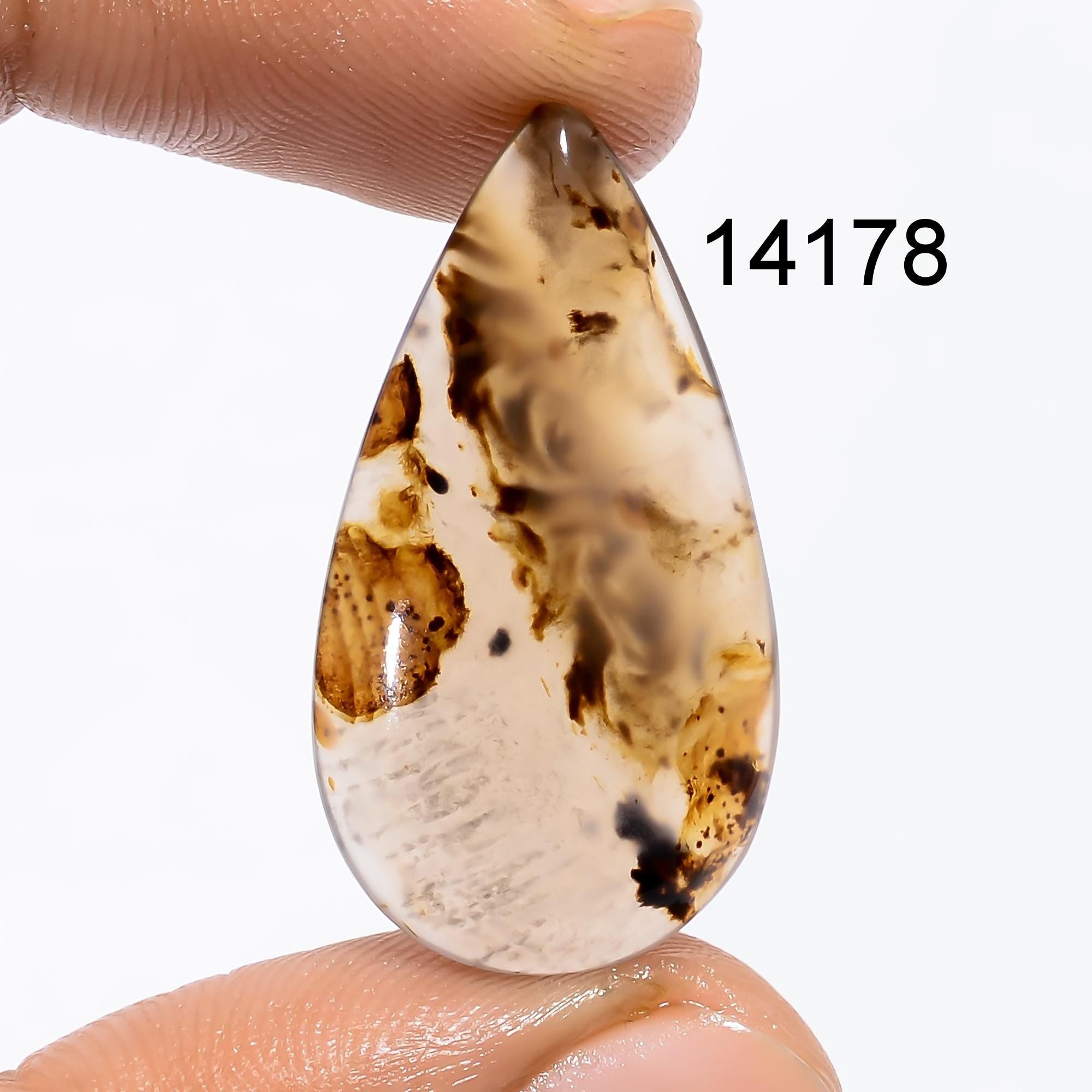 Montana Agate Cabochon, Multi Color Gemstone, AAA Quality