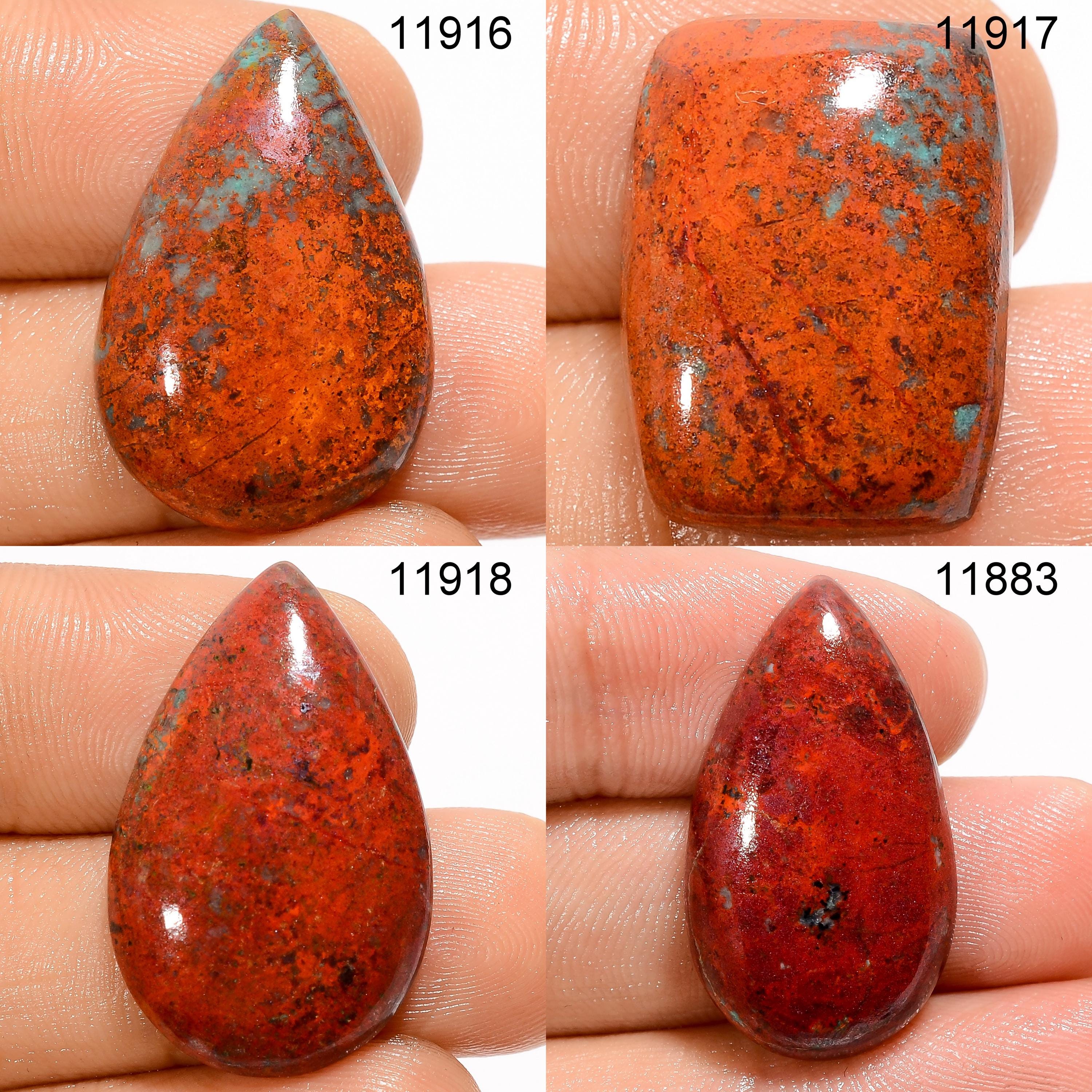 AAA Sonora Sunrise Cabochon, Natural Cupric Chrysocolla, Loose Gemstone. - image 5