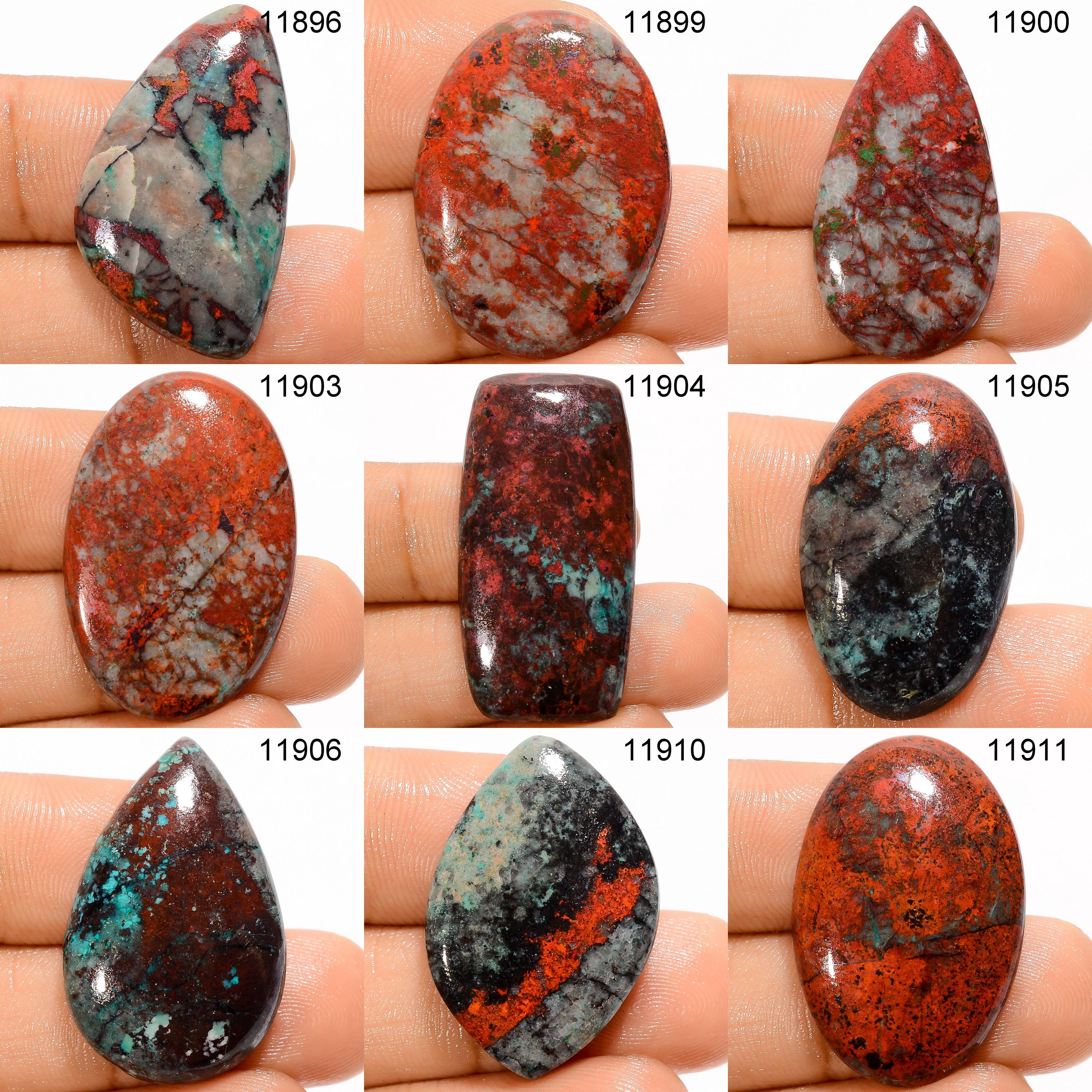 AAA Sonora Sunrise Cabochon, Natural Cupric Chrysocolla, Loose Gemstone. - image 3