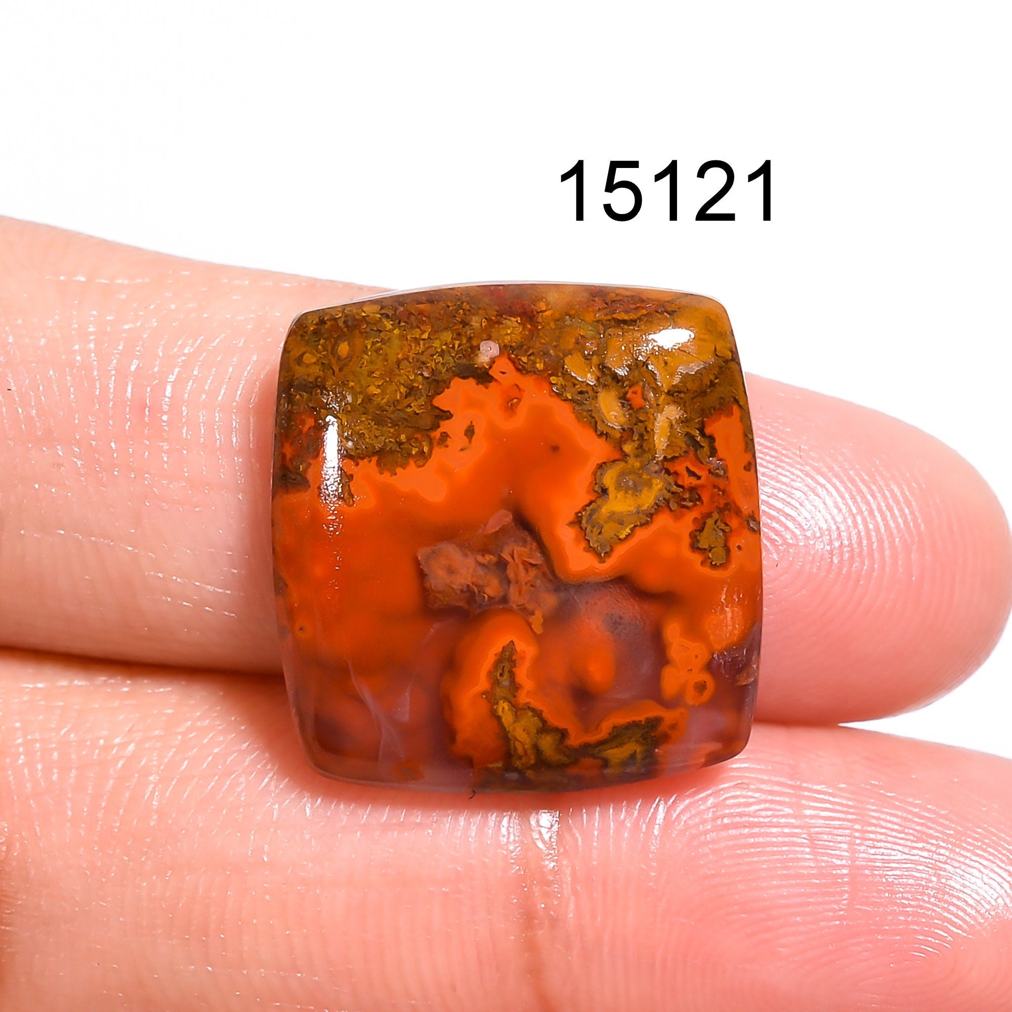 AAA Seam Agate Cabochon: Natural Gemstone for Jewelry Making