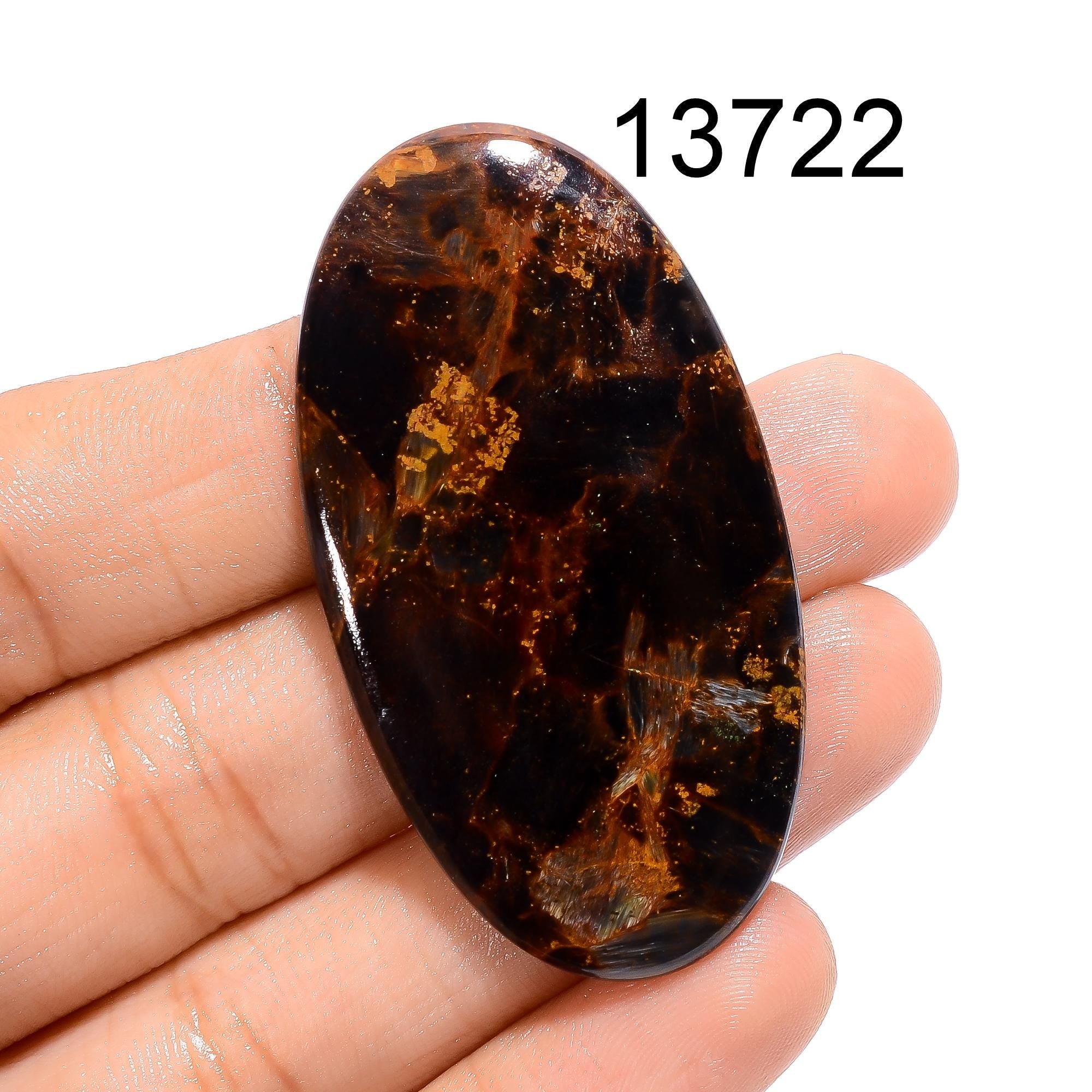 AAA Natural Namibia Pietersite Cabochon Loose Gemstone for Jewelry Making. - image 2